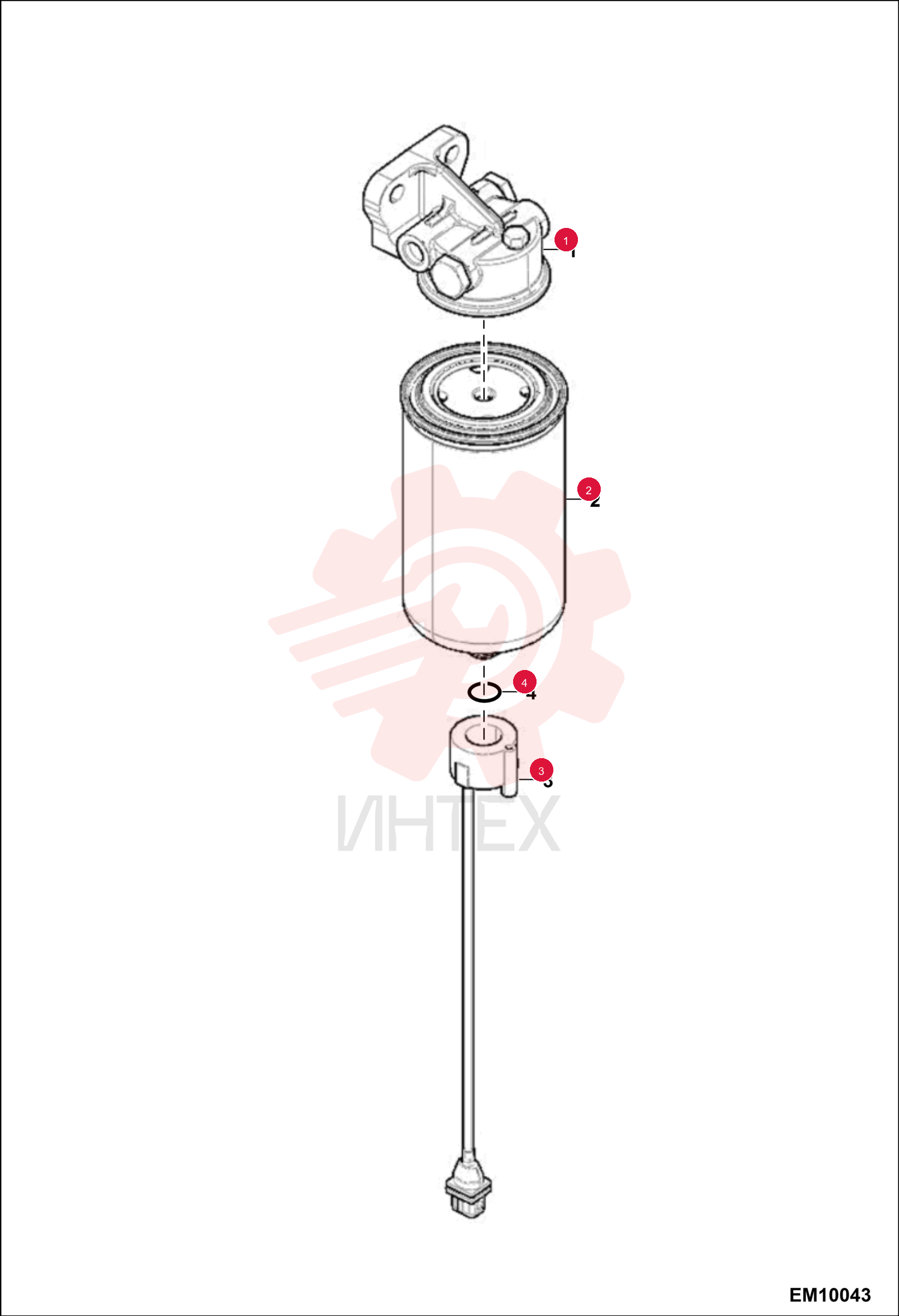 PRE-FILTER ASSY, FUEL 7218893