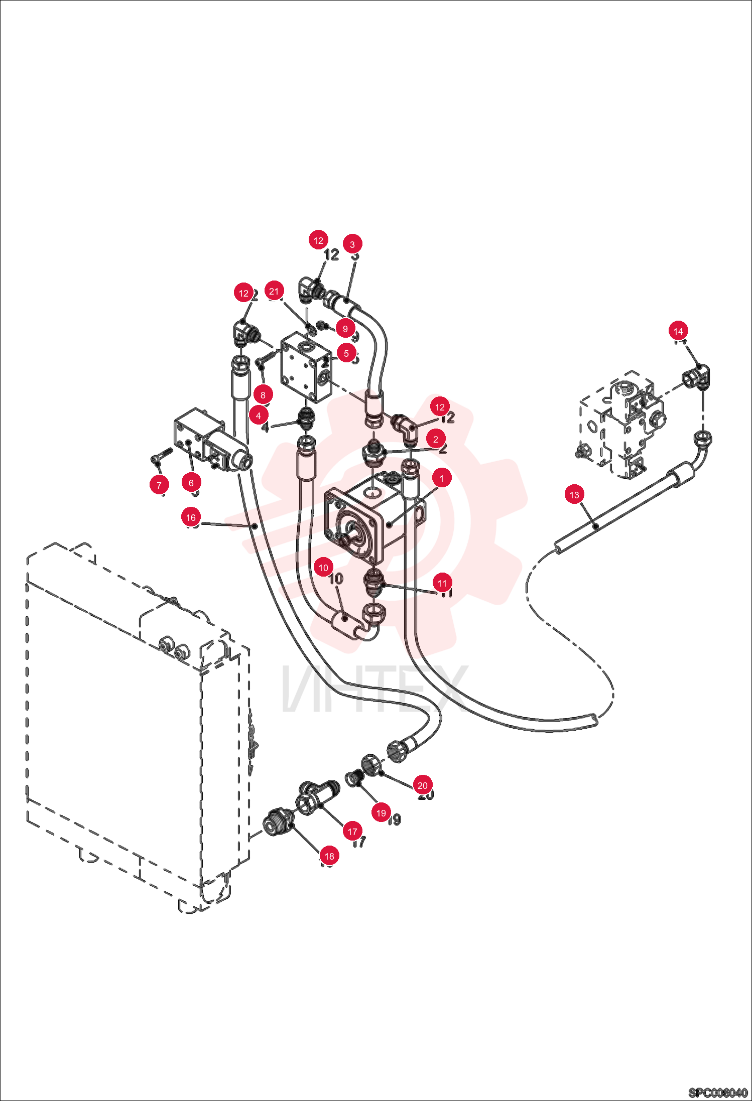 HYDRAULIC MOTOR 6916978 (4)
