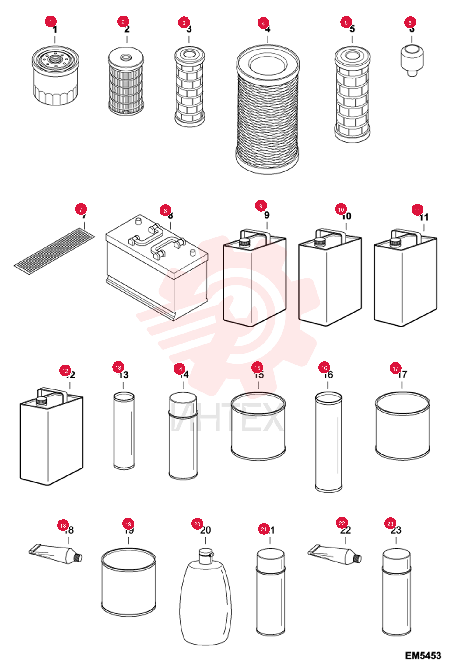 FILTER, OIL ENG 12 (3)