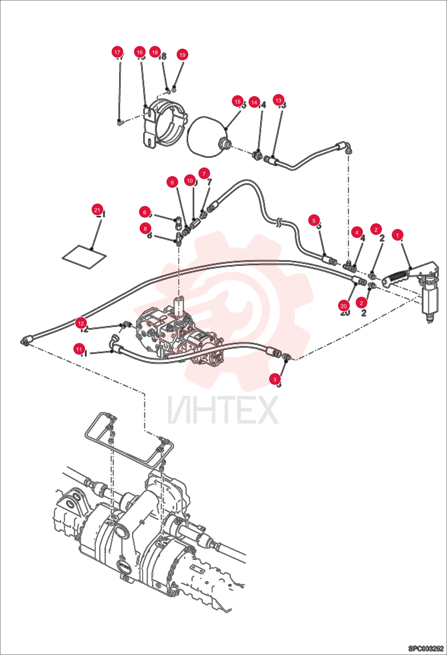 HAND BRAKE CONTROL 6916931 (11)