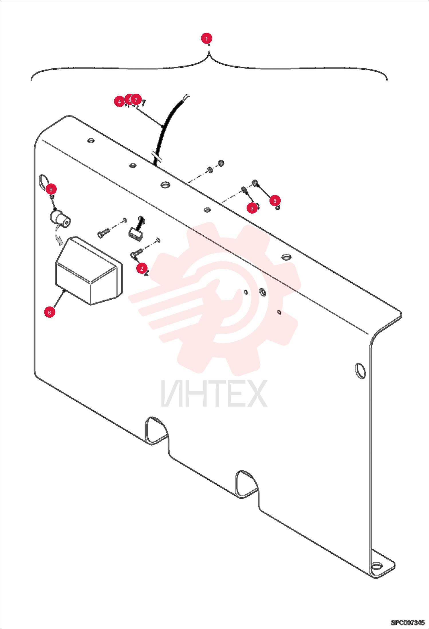 MARTICULATION PLATE OPTION 6922507