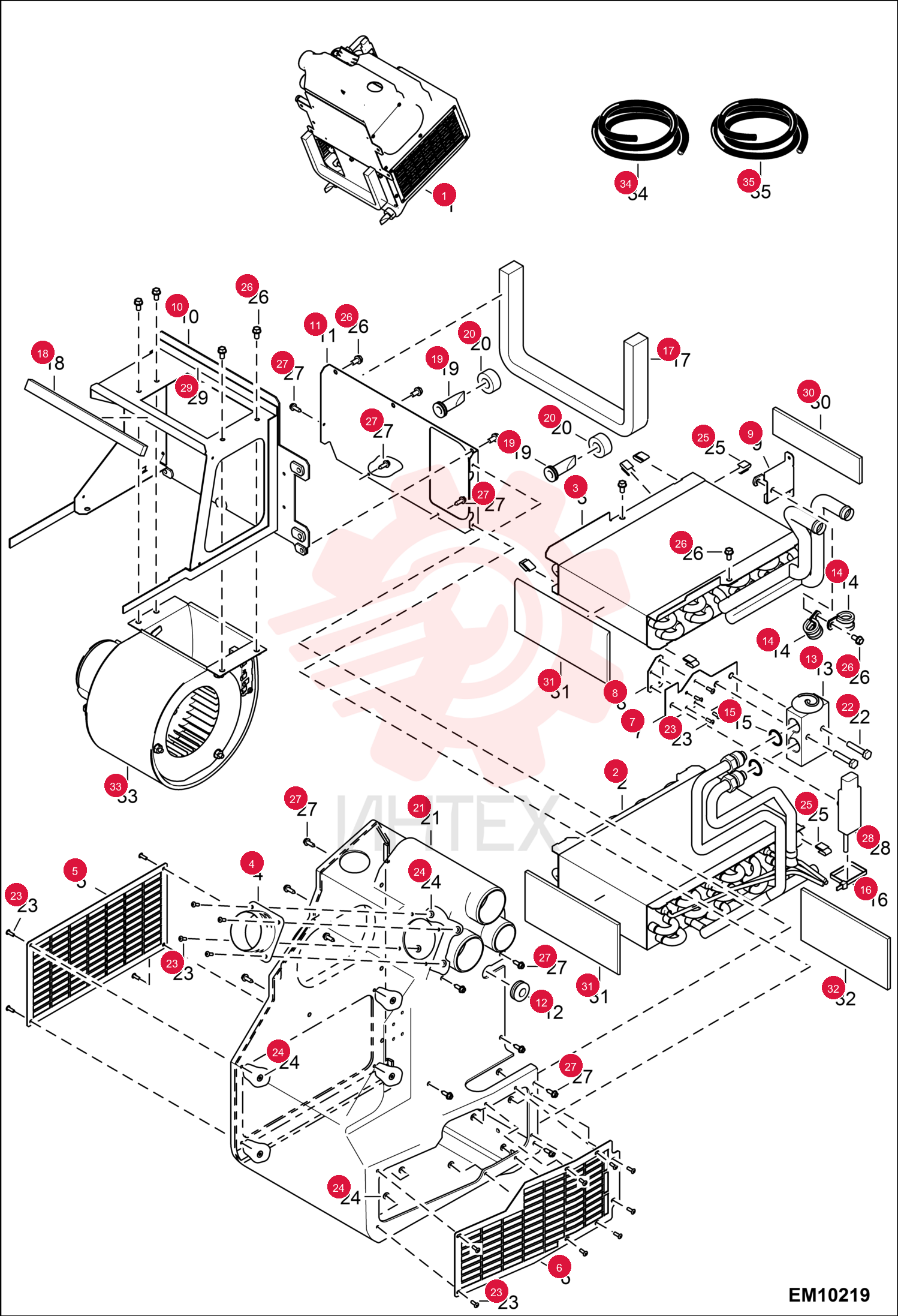 HVAC ASSEMBLY 7217214 (2)