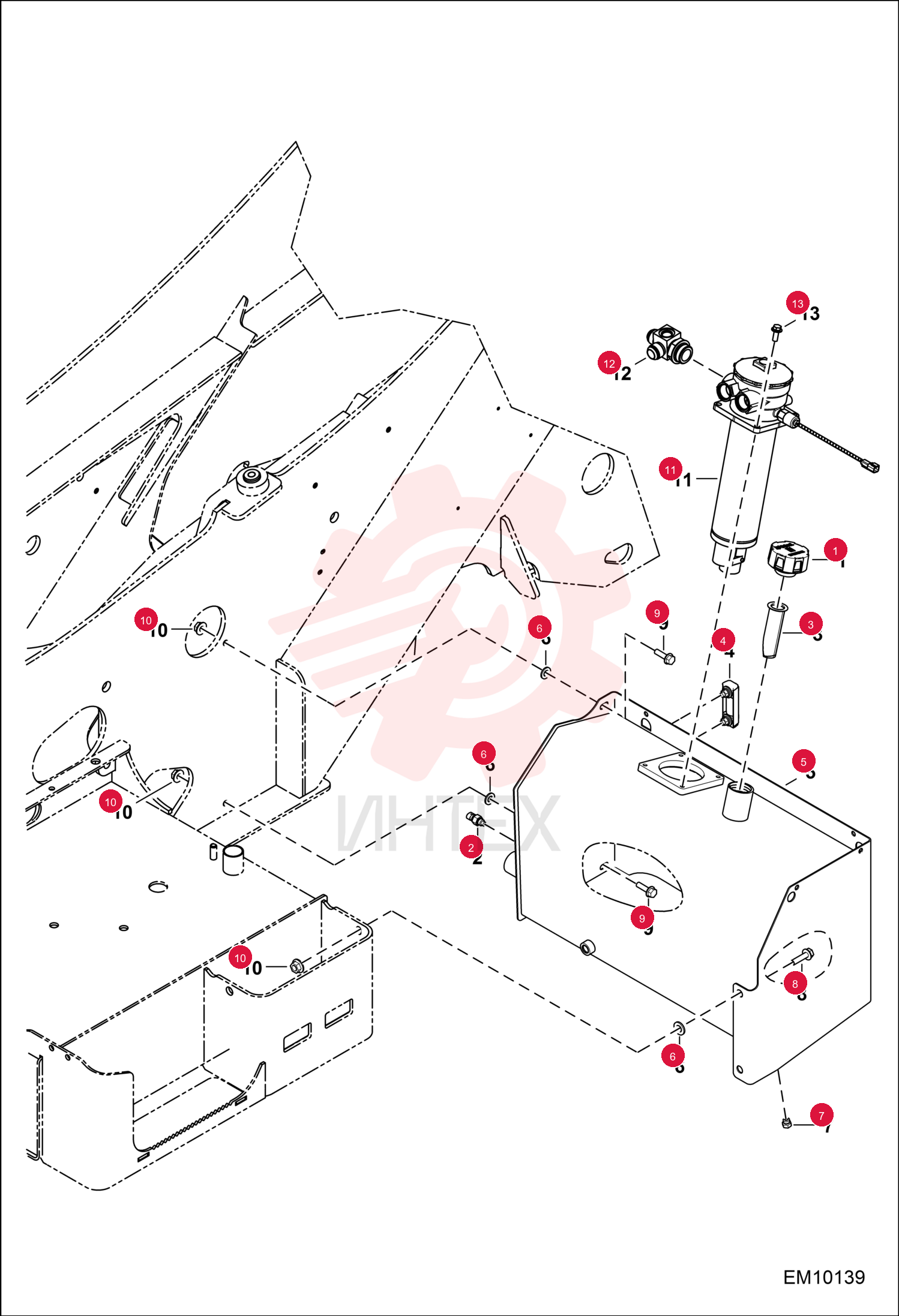 CAP HYDRAULIC 6727475 (2)
