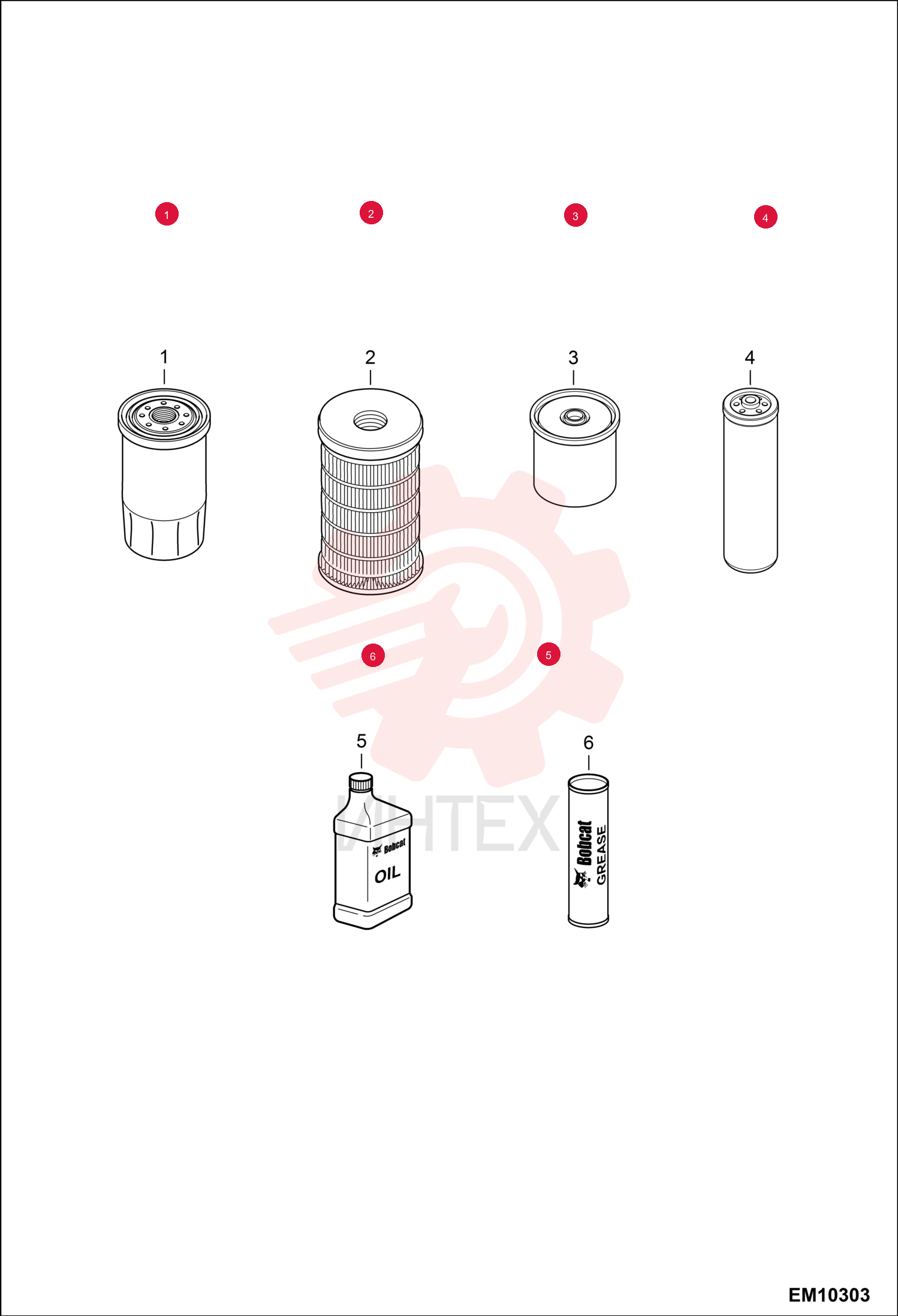 FILTER, OIL 7028298 (1)