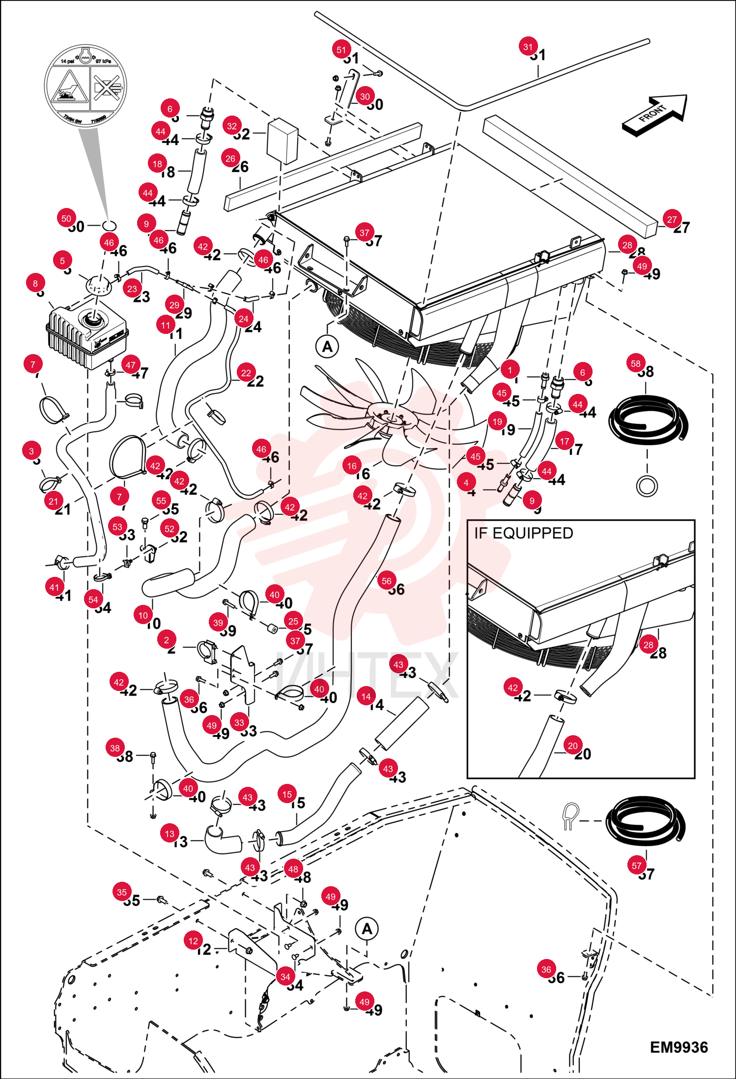 FITTING HOSE 1310706