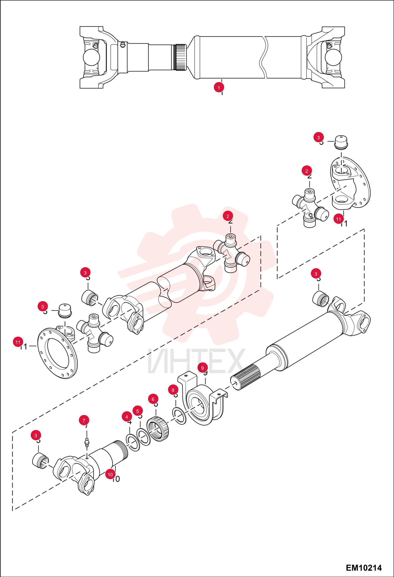 SHAFT, DRIVE 7238106 (1)