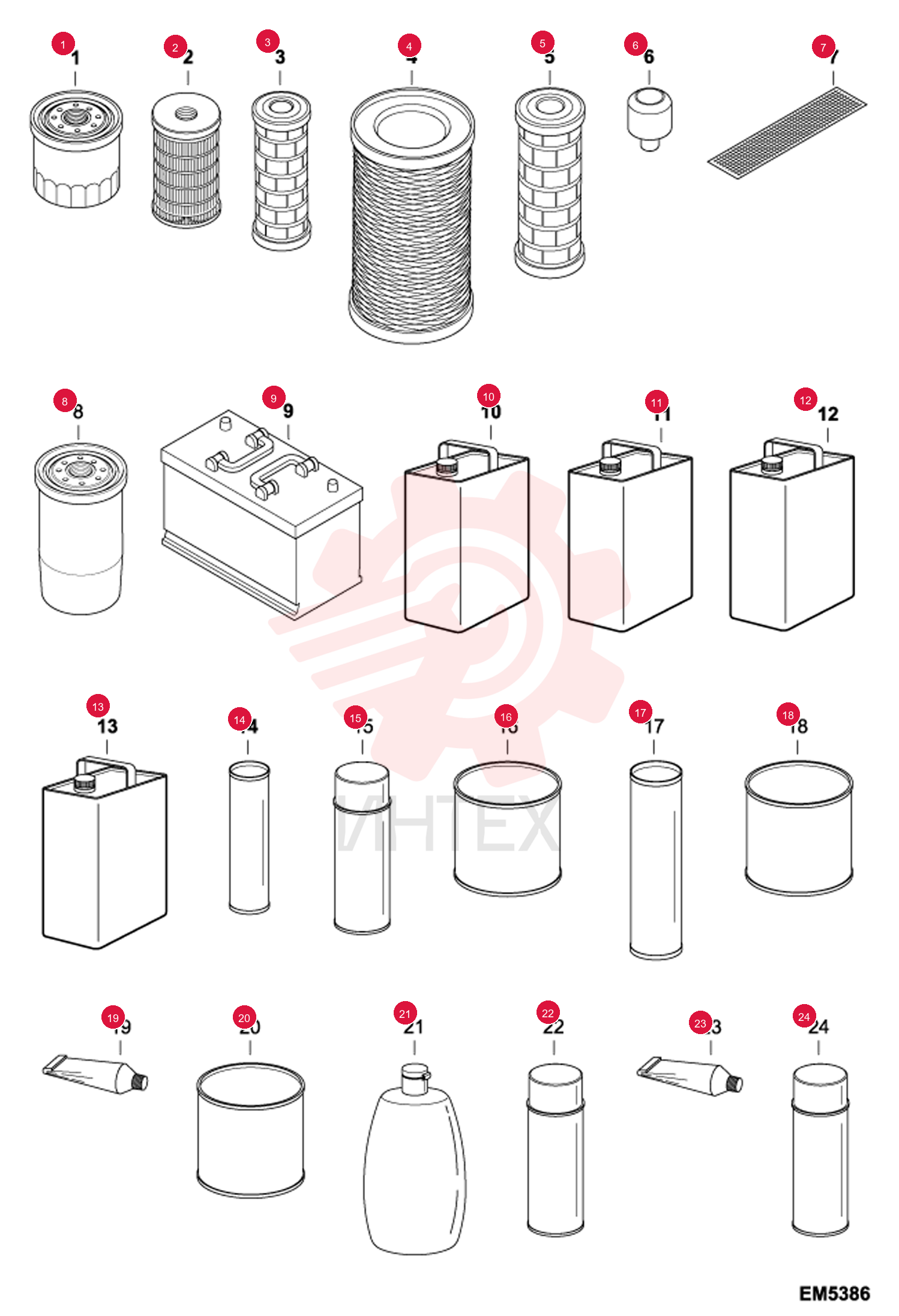 FILTER, OIL ENG 960698