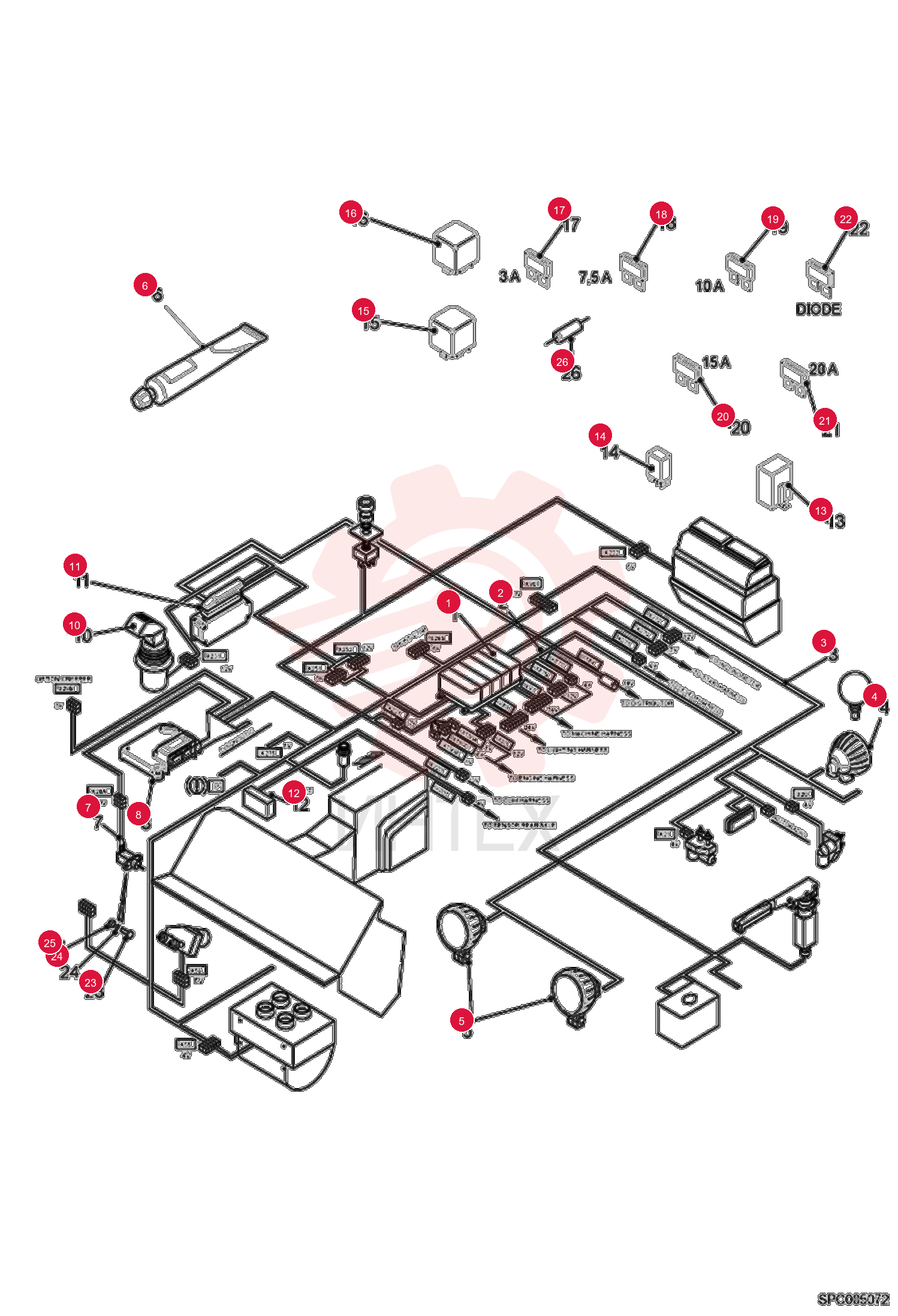 HARNESS, CAB 6917435