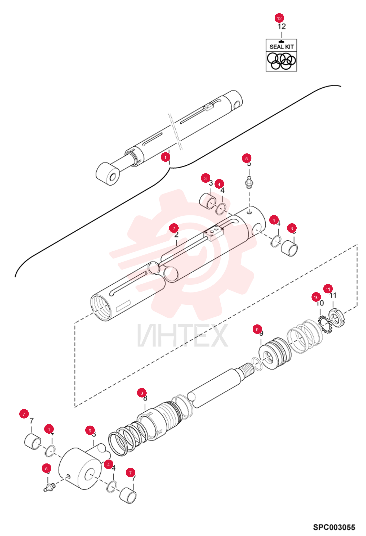 Lift Cylinder Assembly 90774.1 (1)