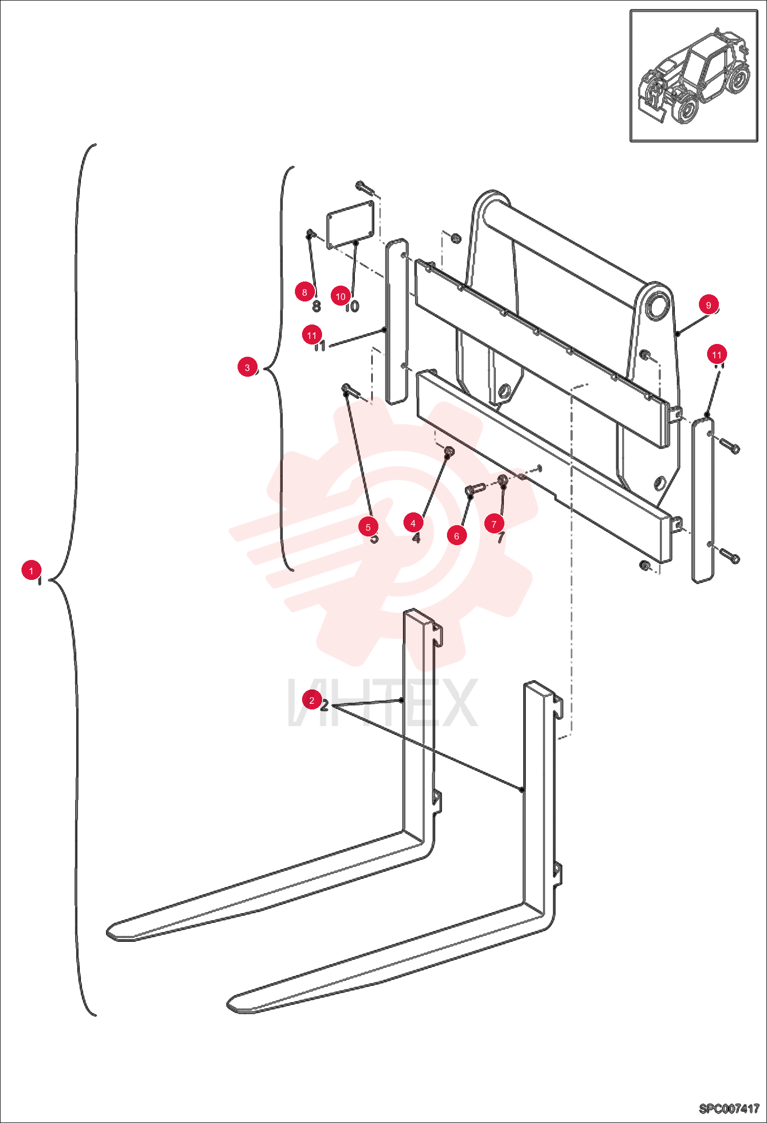 Forks holder 80908.7 (2)