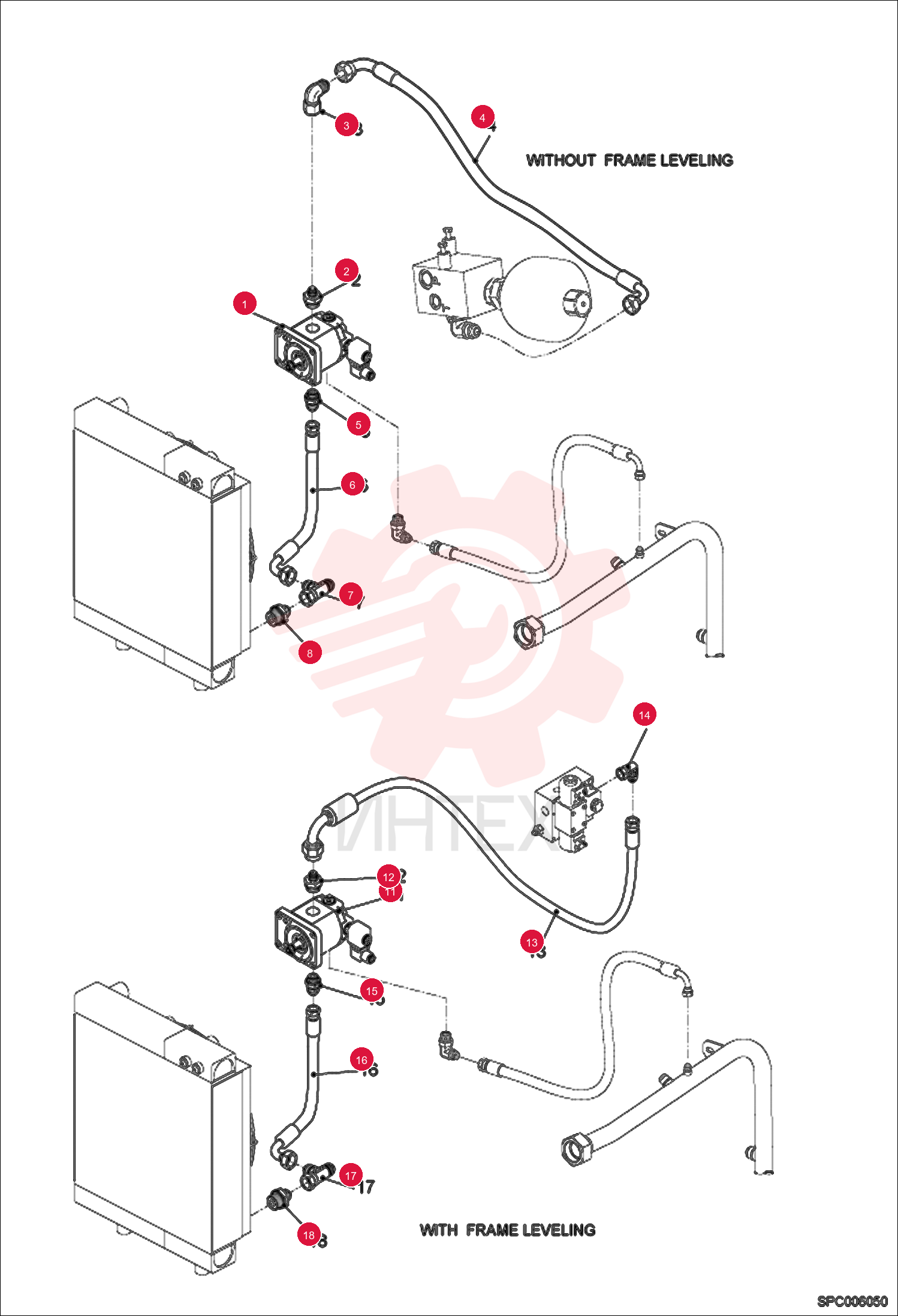 Hydraulic motor (1 speed) (2)