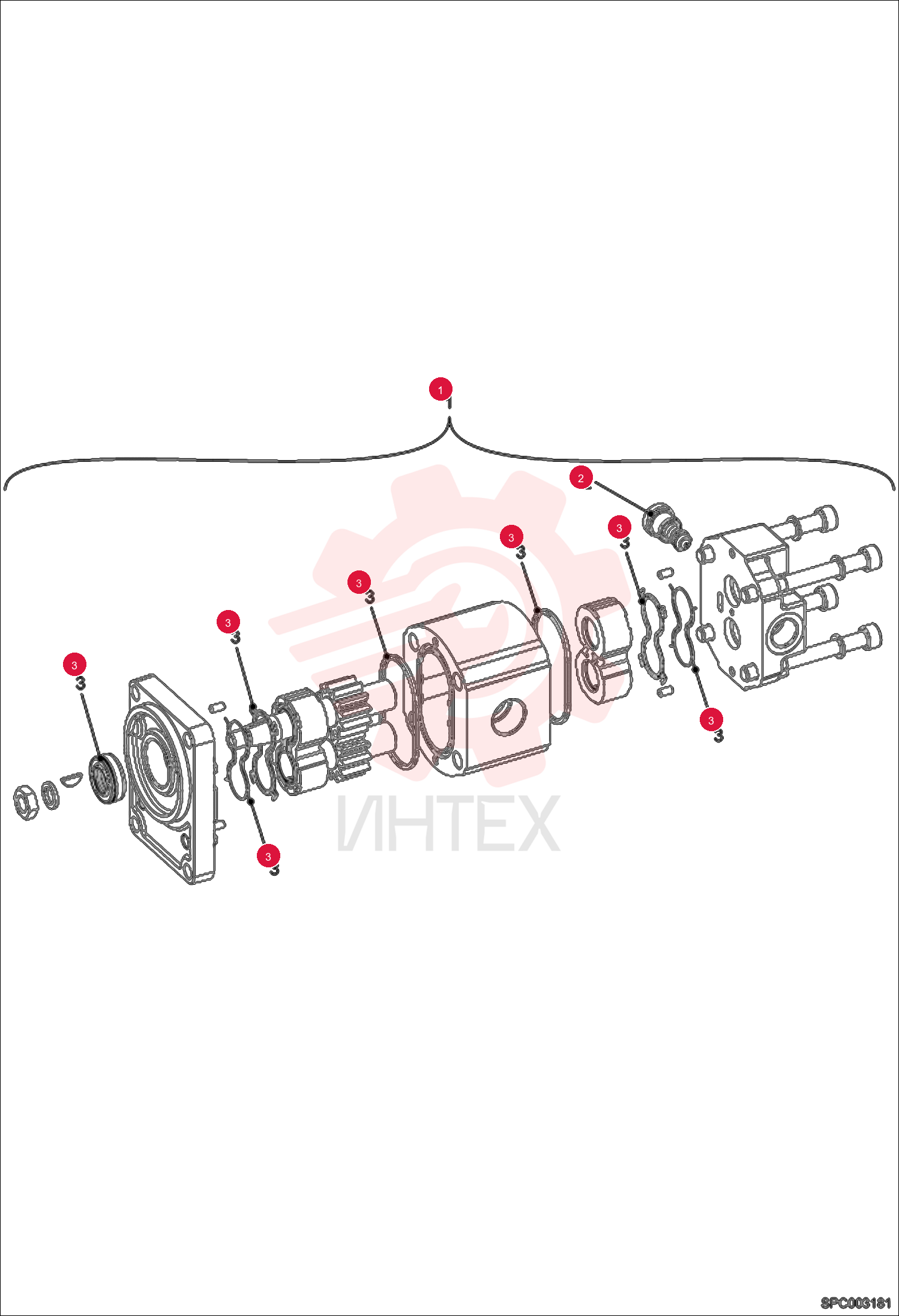 HYDRAULIC MOTOR 6916978