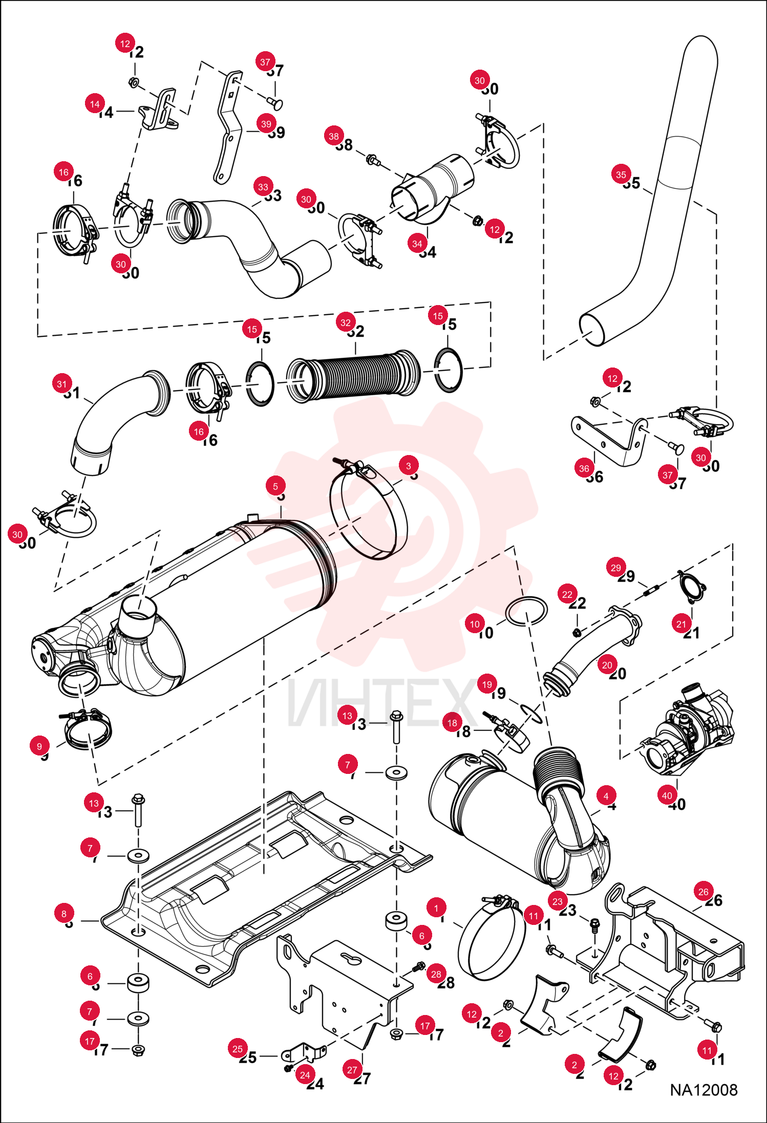 CLAMP PIPE 7301024
