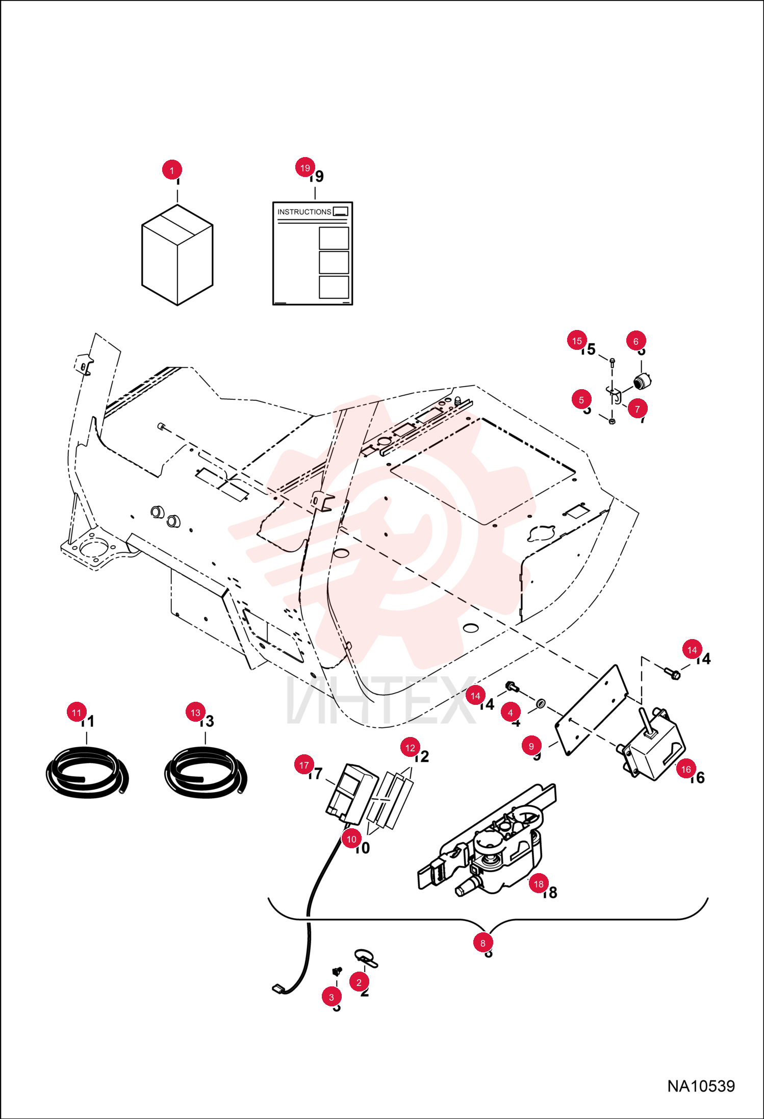 KIT, CONTROL RADIO 7259887 (1)