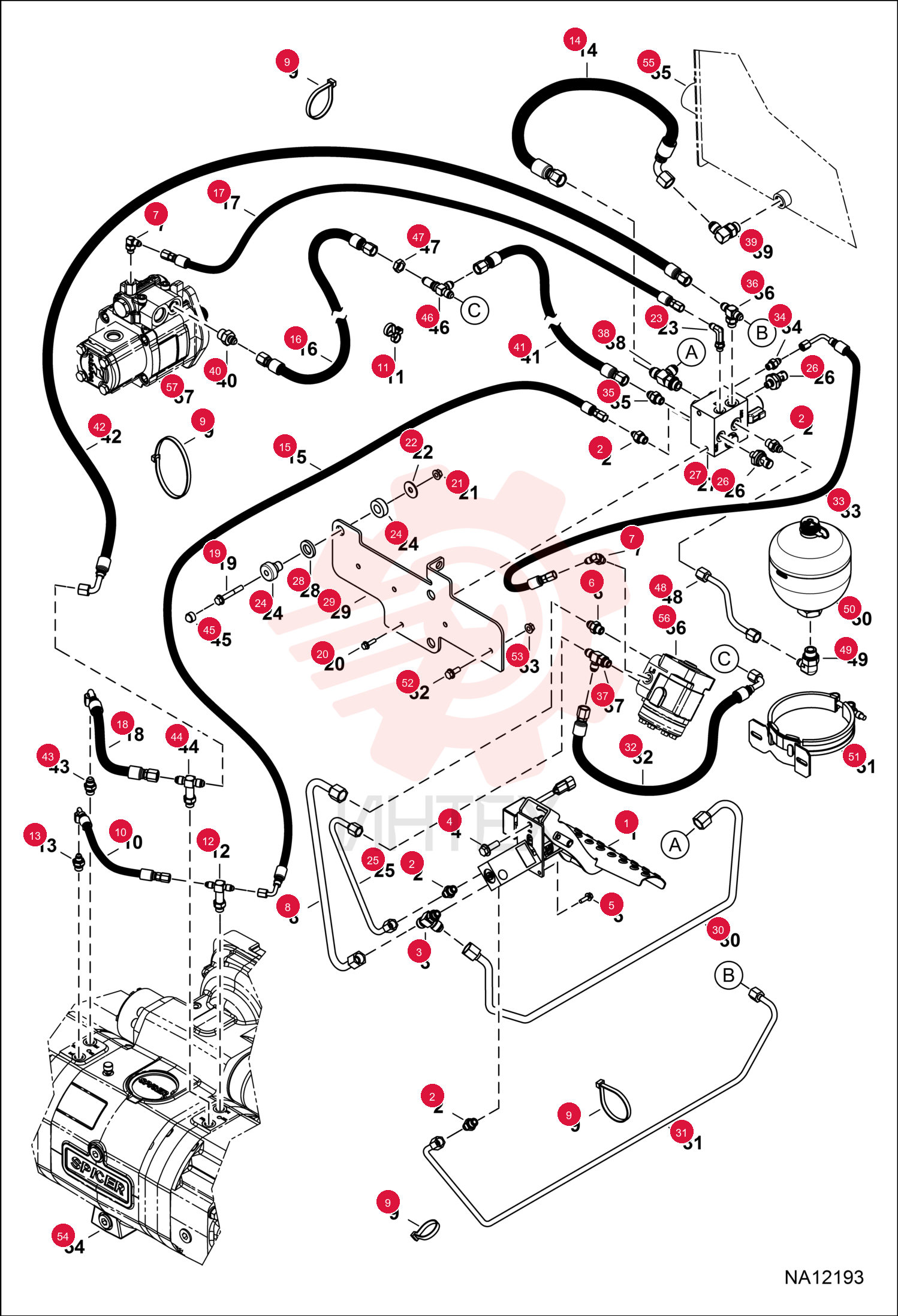 PEDAL, BRAKE SERVICE 7219156 (4)