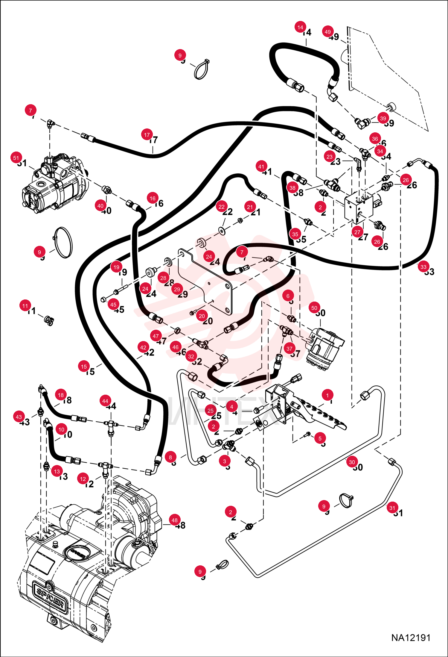 PEDAL, BRAKE SERVICE 7219156 (10)