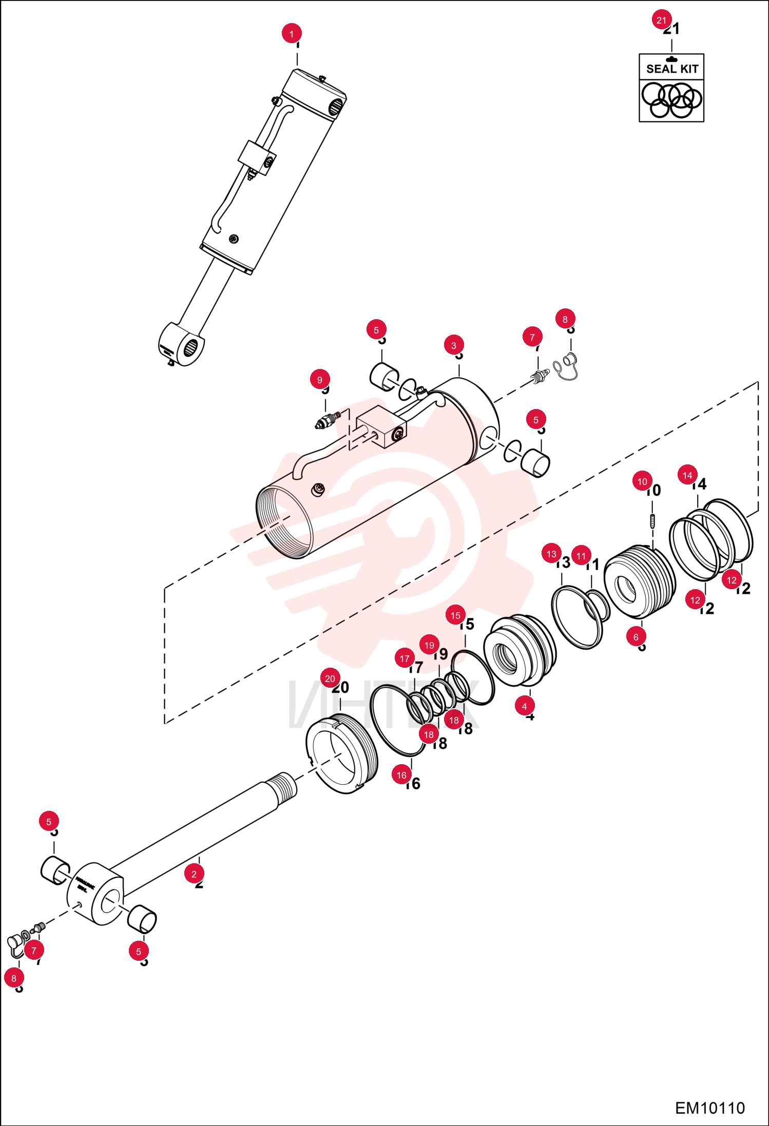 CYLINDER, TILT 7212287 (4)