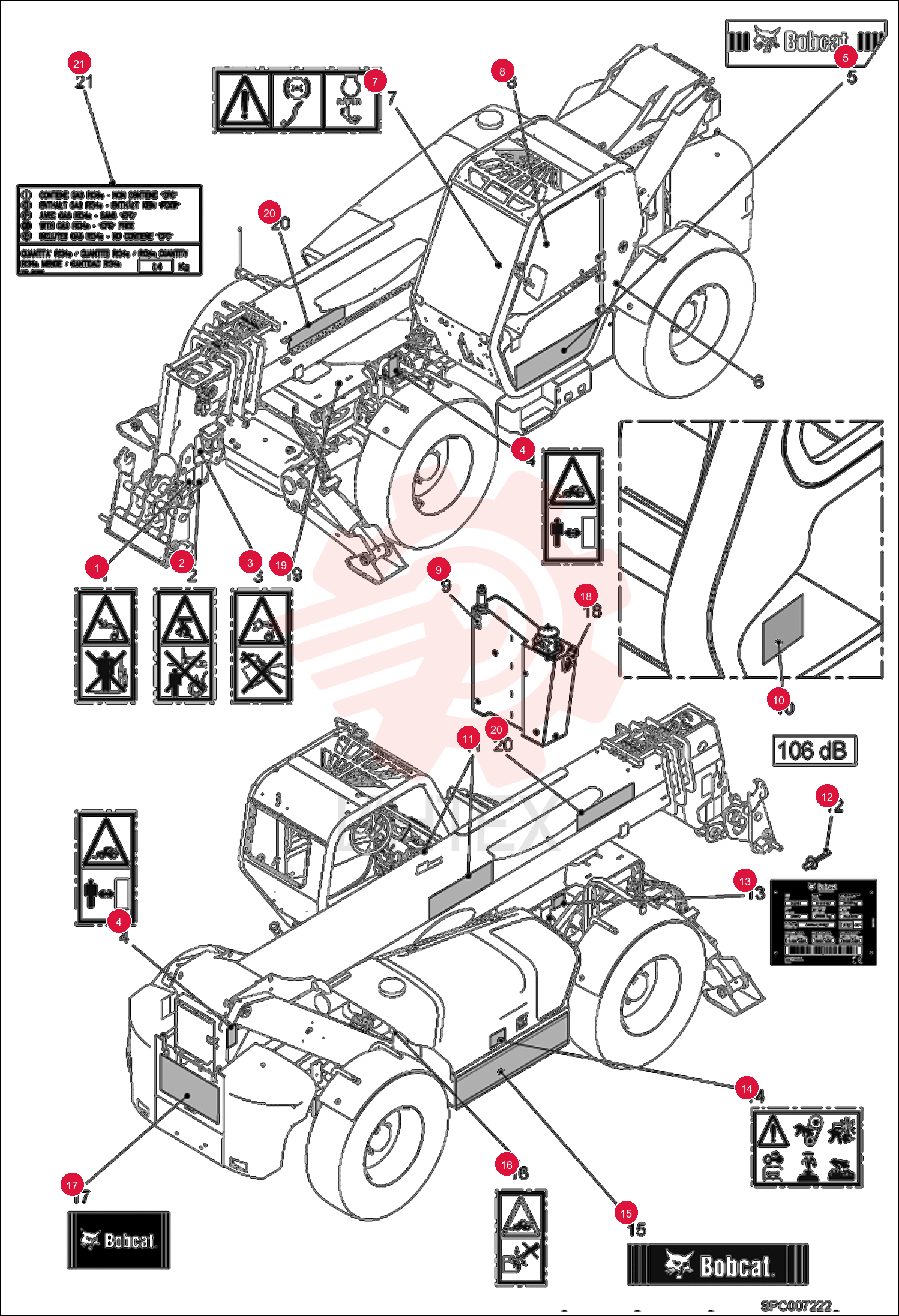 Decal - Safety - Do not ride forks 79523.7 (4)