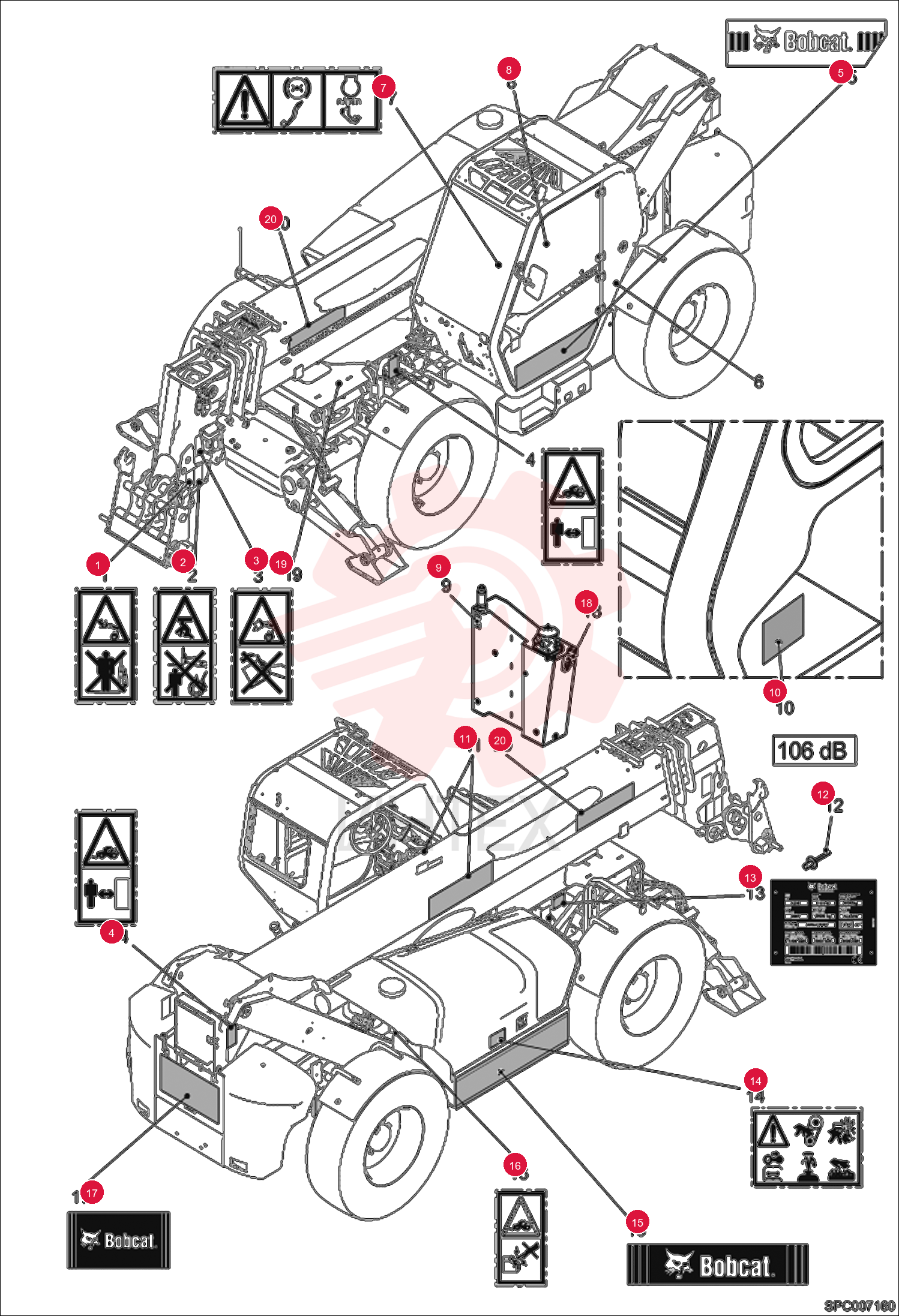 Decal - Safety - Do not ride forks 79523.7 (5)