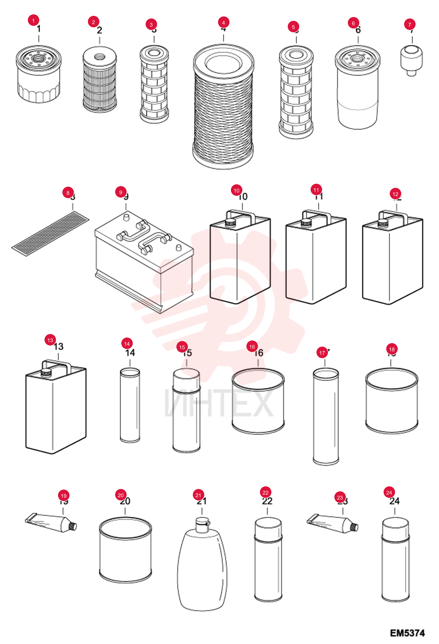 FILTER, OIL ENG 960698 (1)