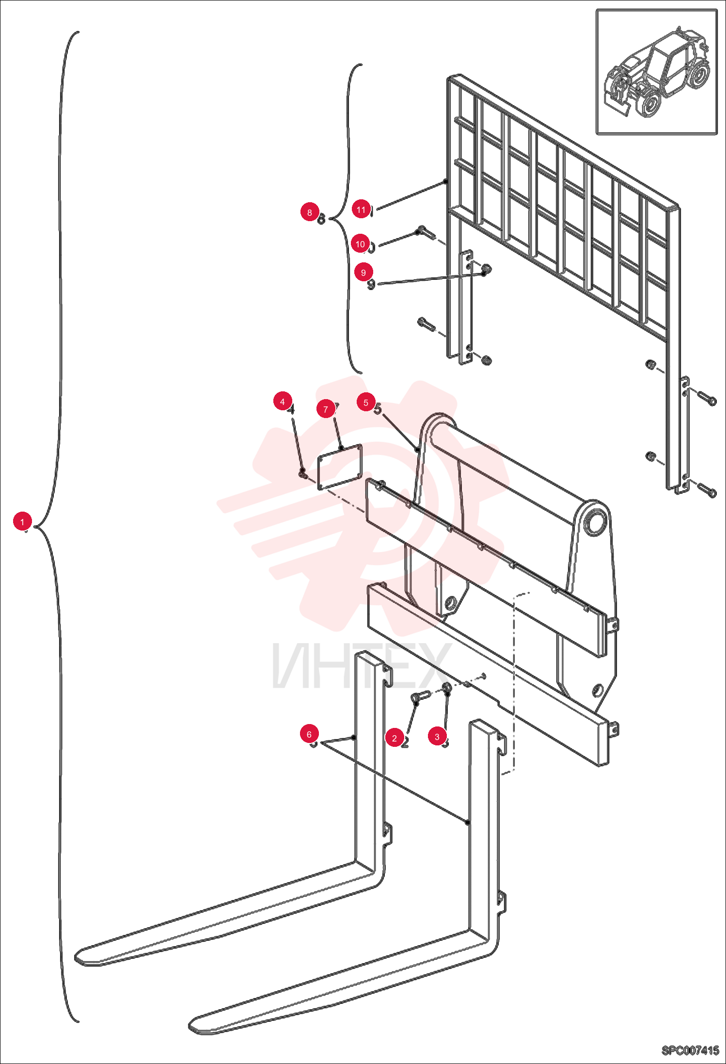 Forks holder 80909.5 (2)