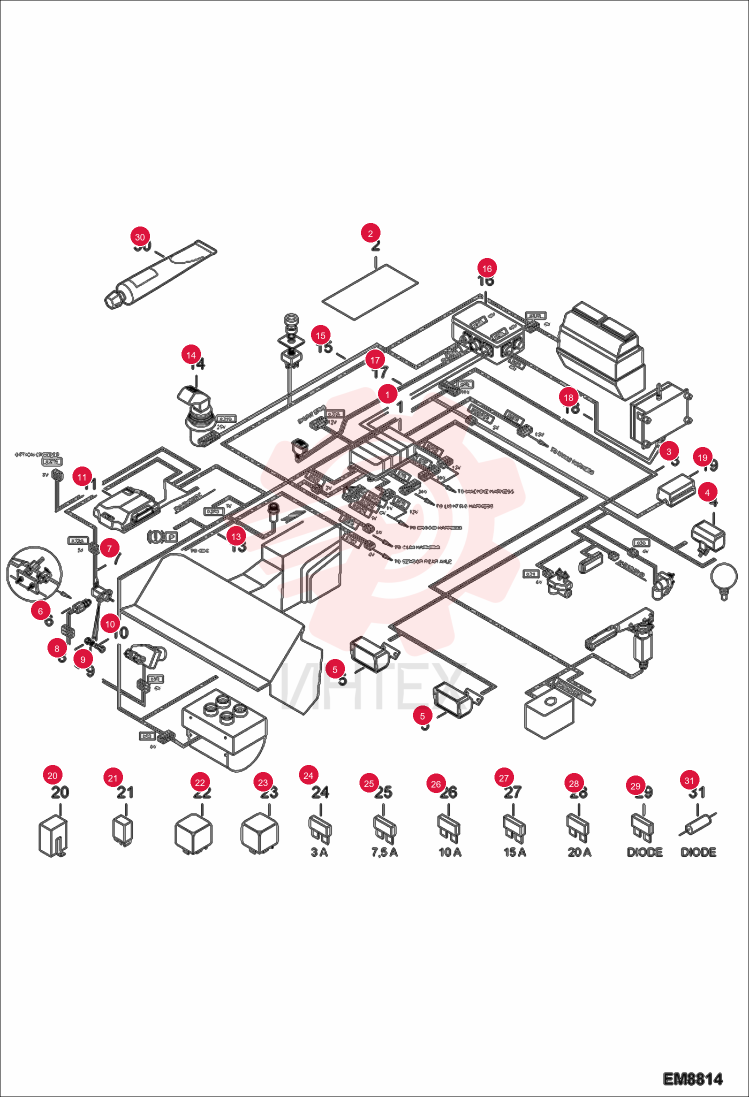 HARNESS, CAB 6917435 (1)
