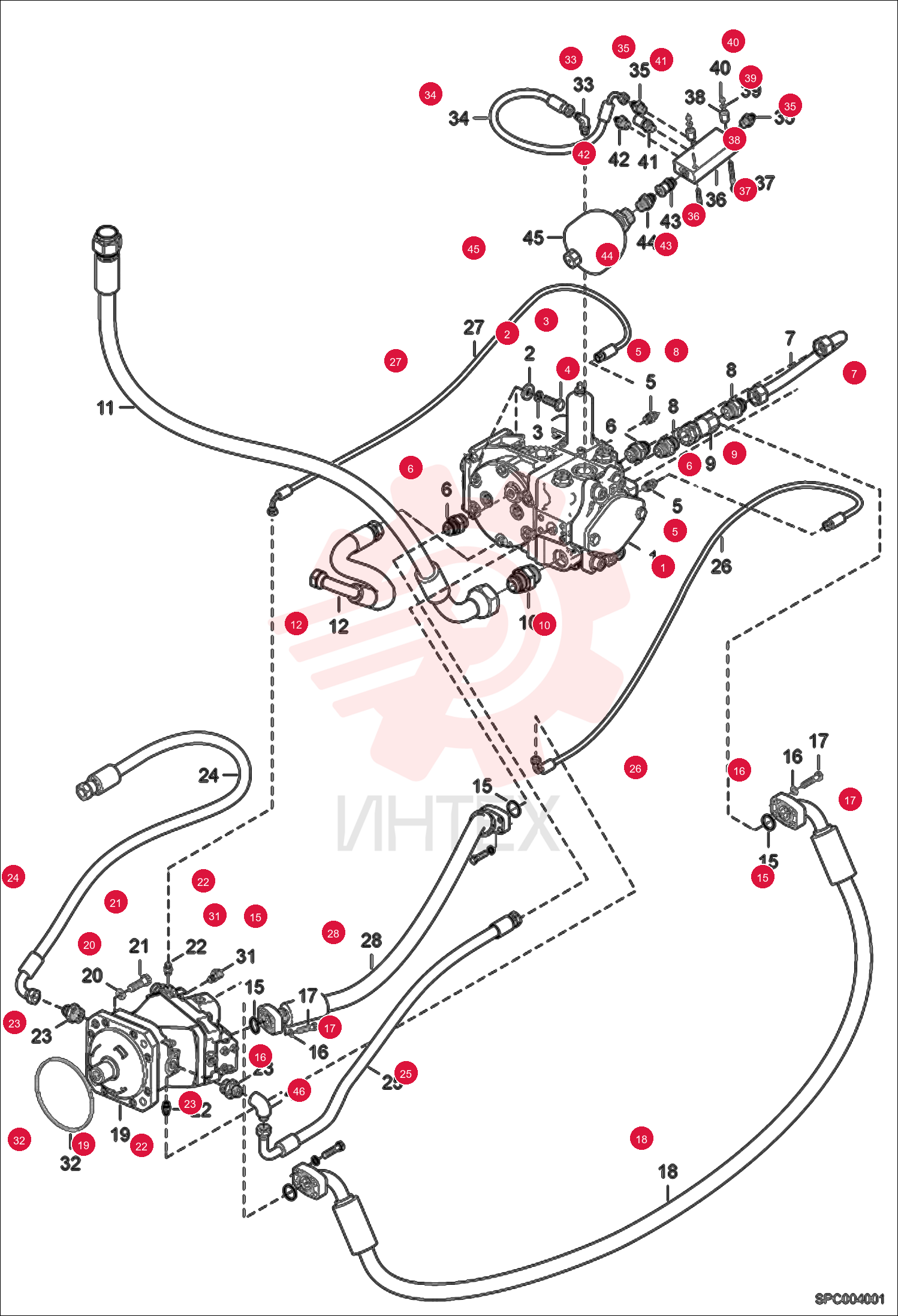 HYDROSTATIC PUMP 6913565 (3)