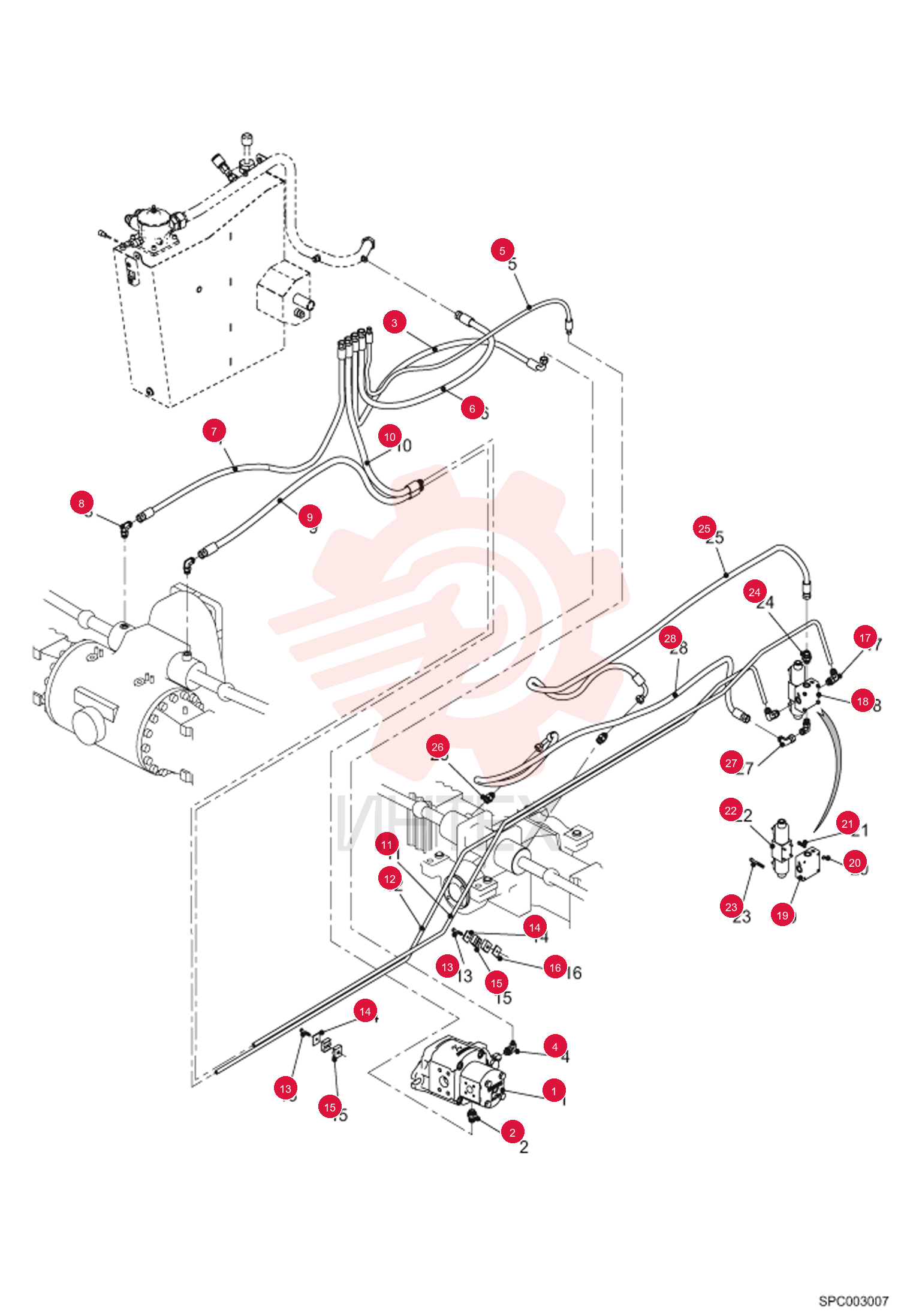 PUMP, HYD ASSY 6909447 (9)