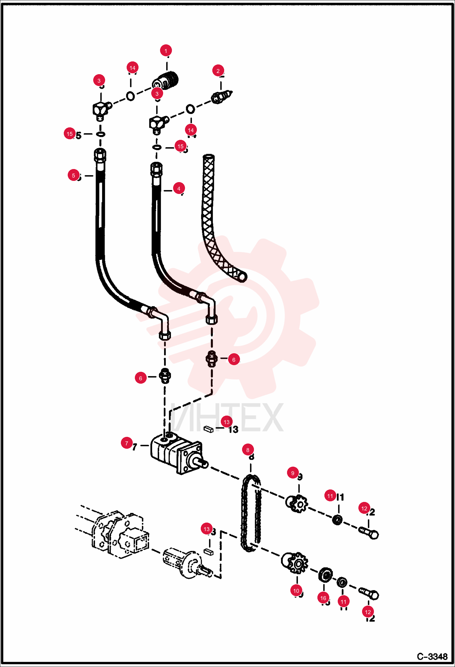 COUPLER FF FEMALE 1/2 BDY 3/4 SAE THREAD