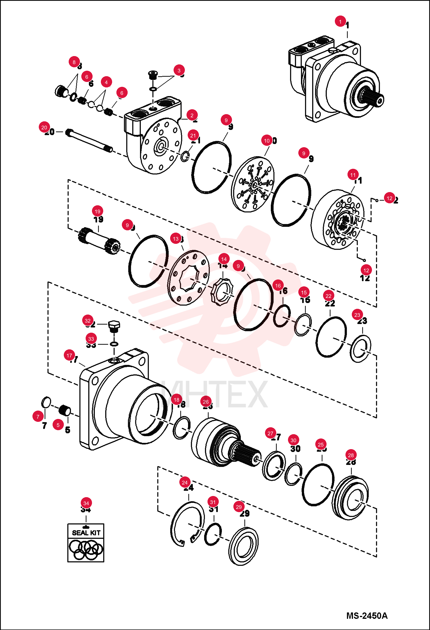 HOUSING, MOTOR 6689697 (1)