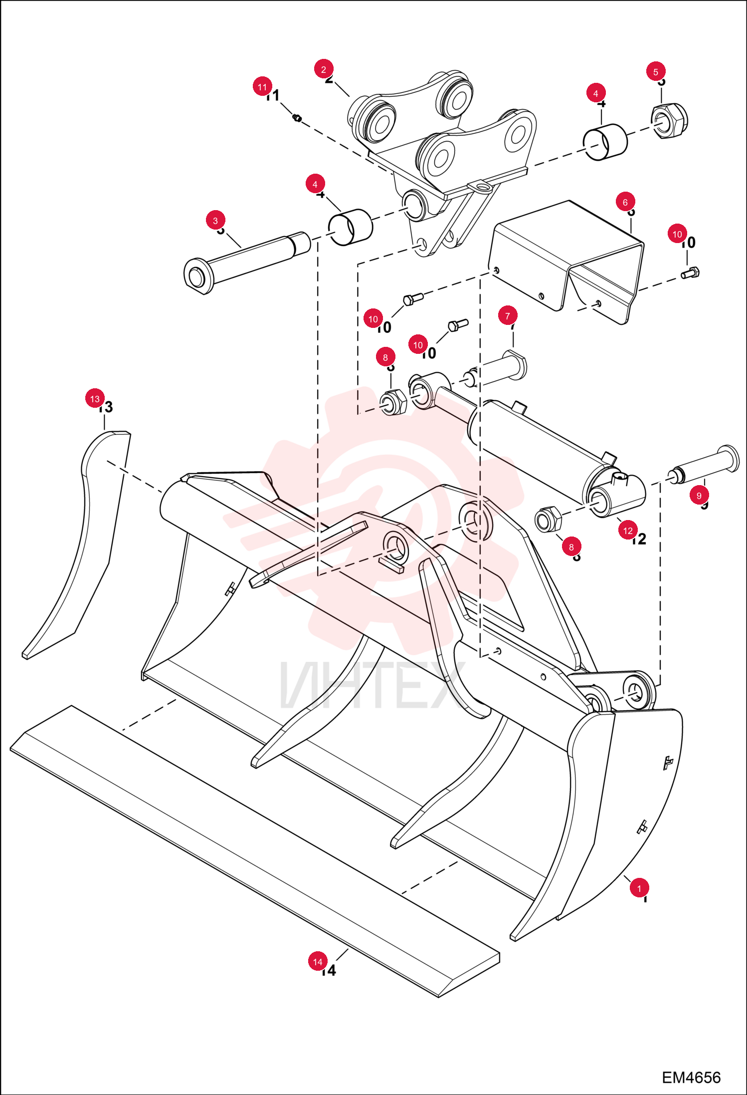 COUPLER, PIN-ON 7024997