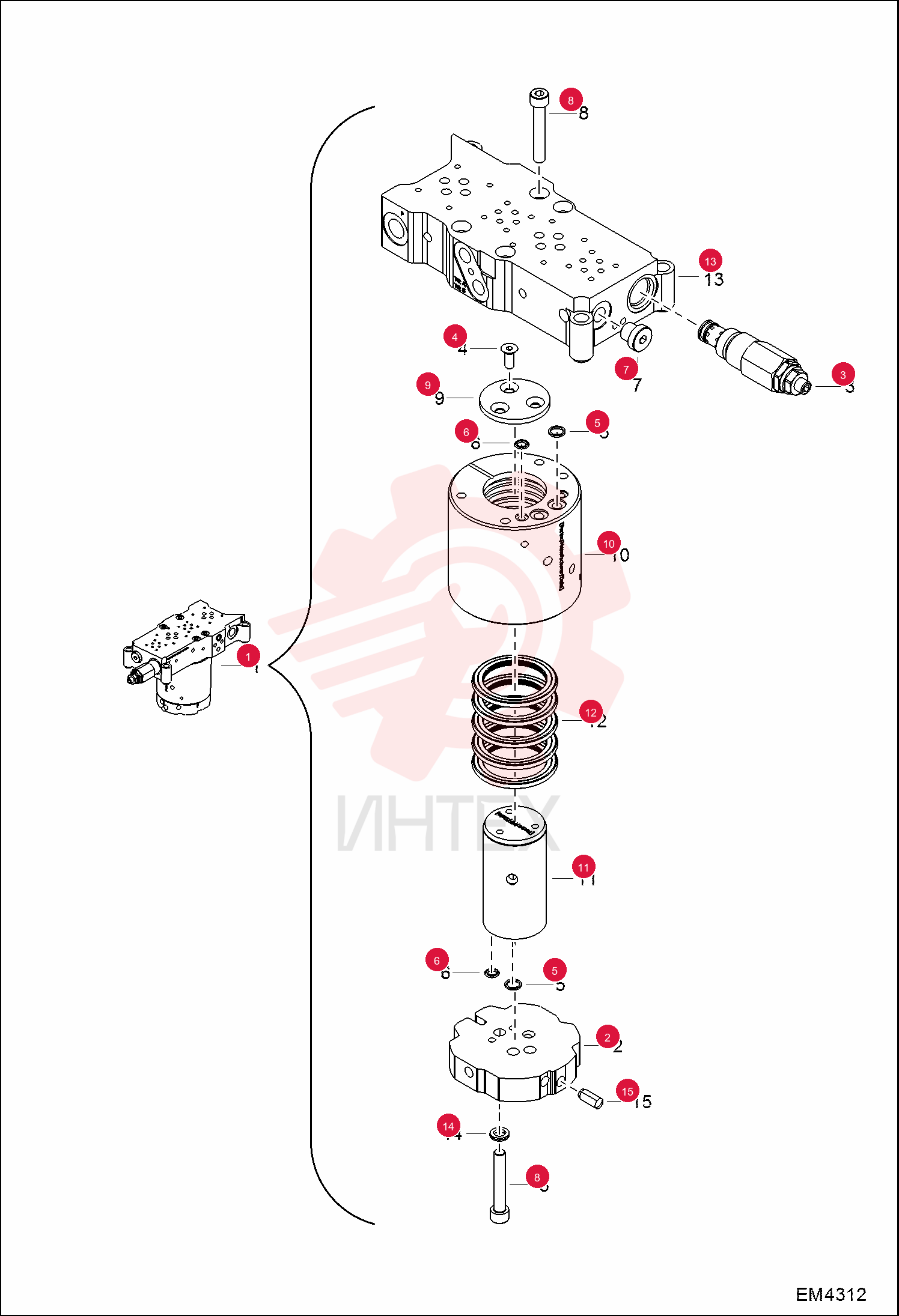 VALVE, CONTROL 7012429