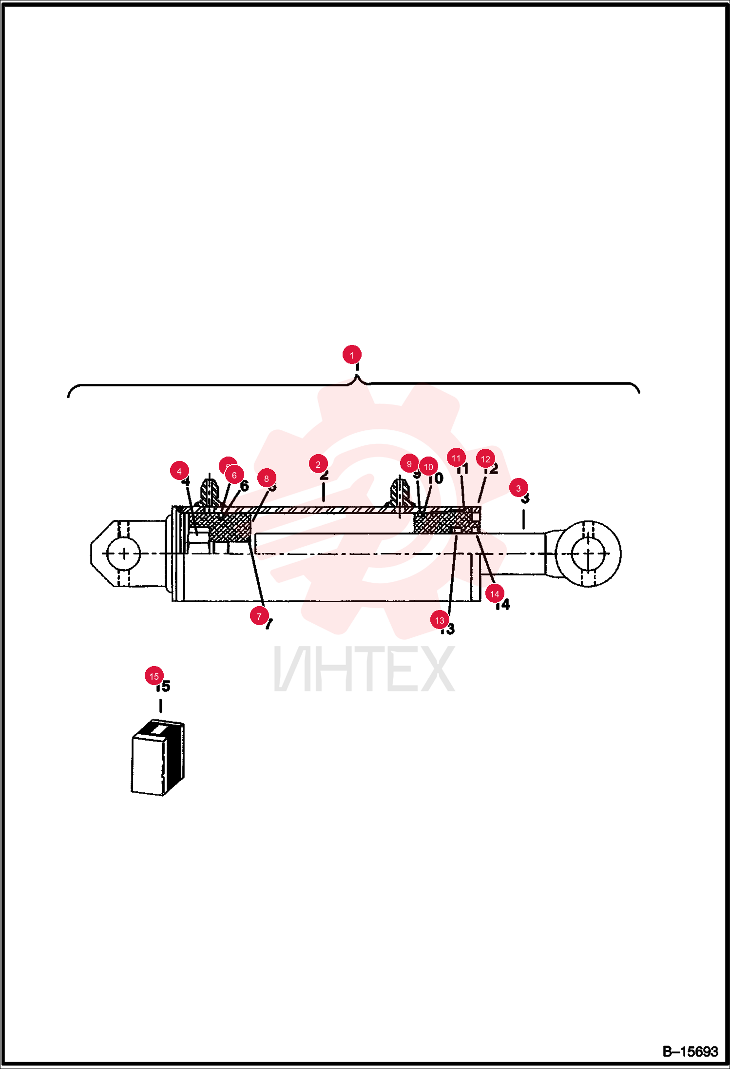 CYLINDER, TILT-TACH 6675373