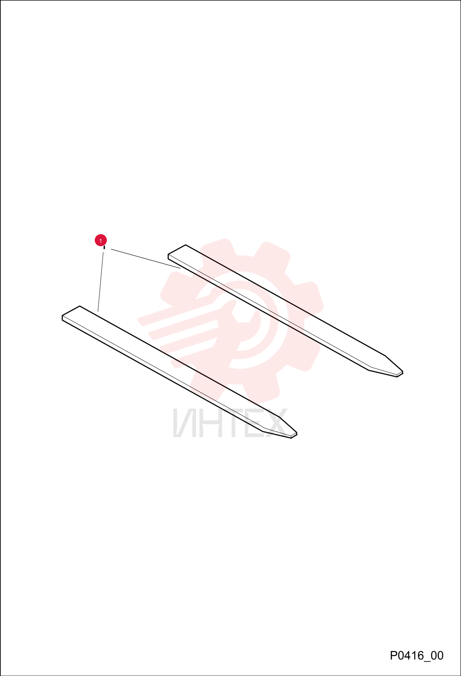 PAIR OF FORK EXTENSIONS 7278330