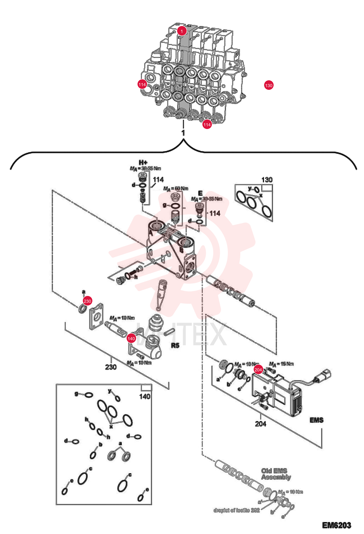 ACTUATOR, ELECTRO-HYDRAULIC 7021394