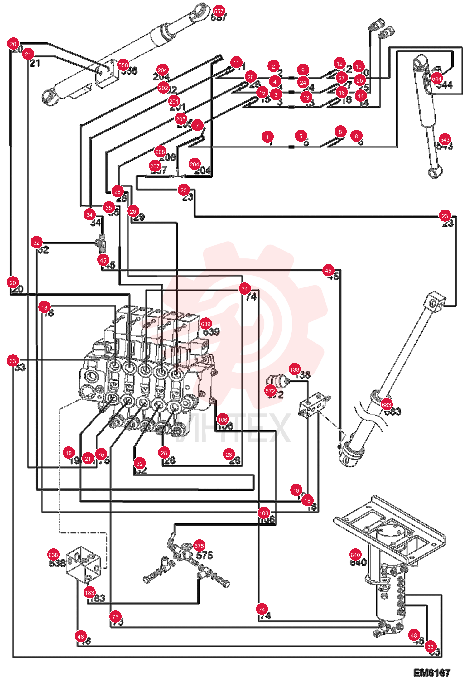 HOSE ASSY 7014856