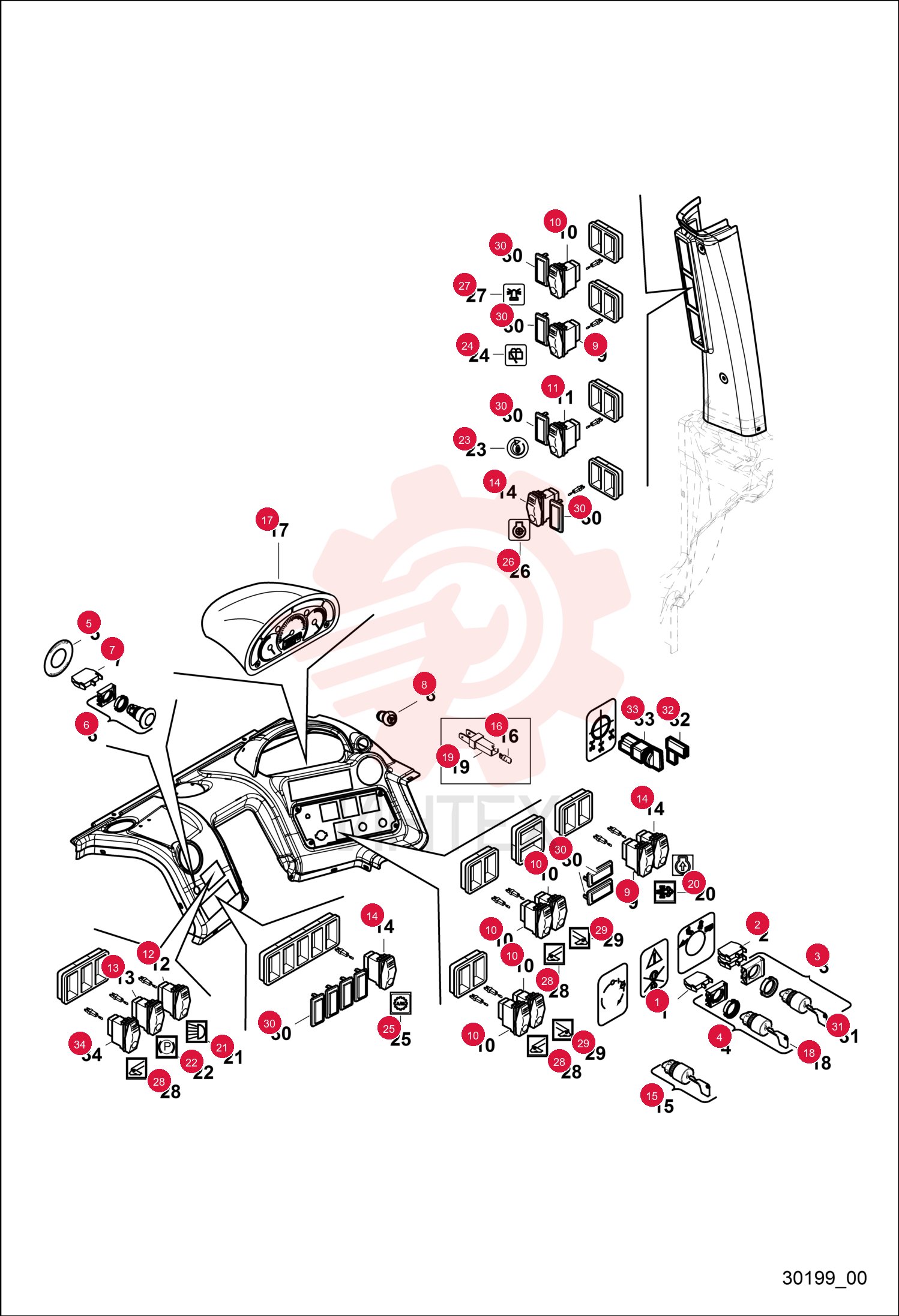 CONNECTOR, UNIT 7018243