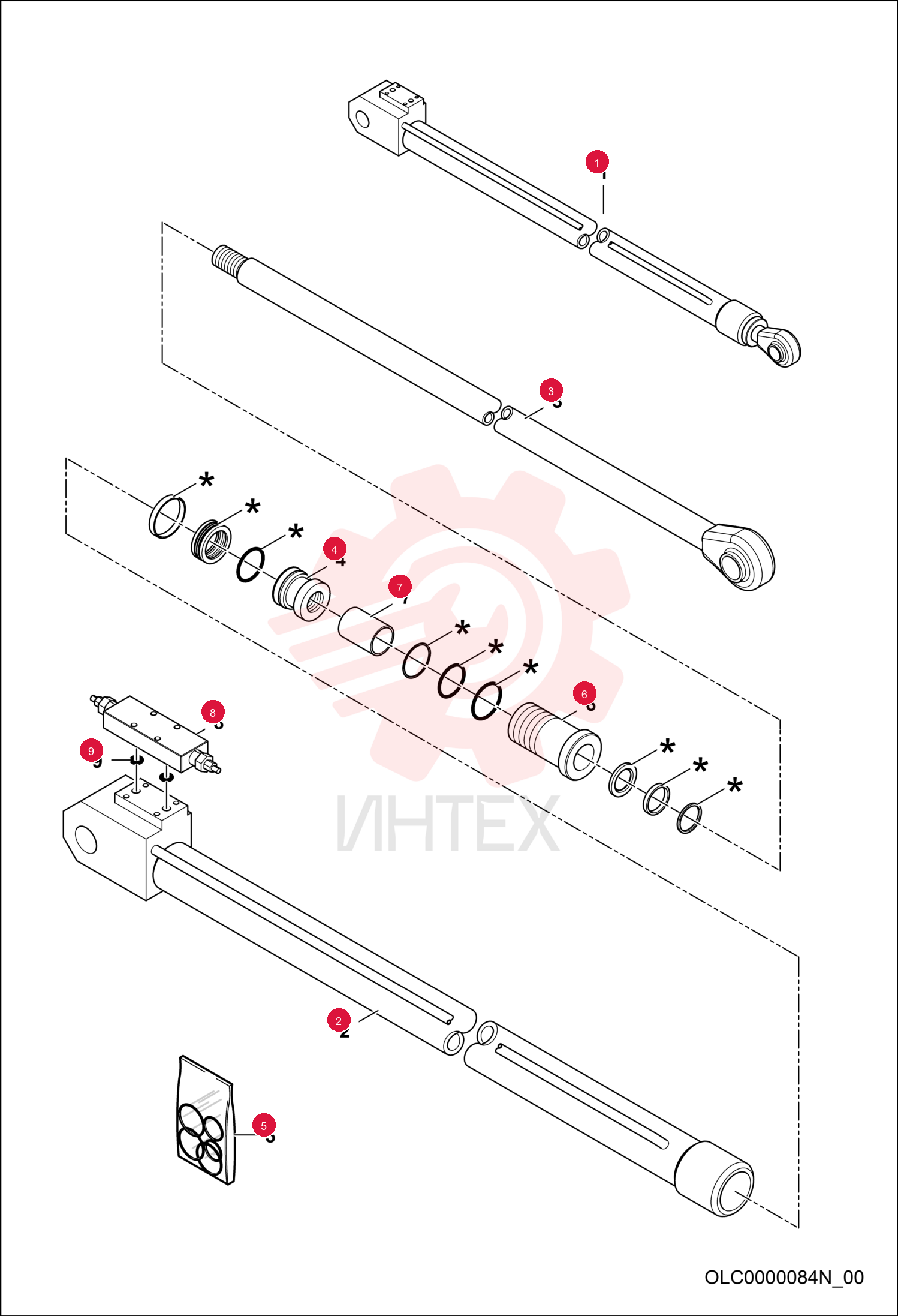 STABILIZERS CYLINDER 7280371