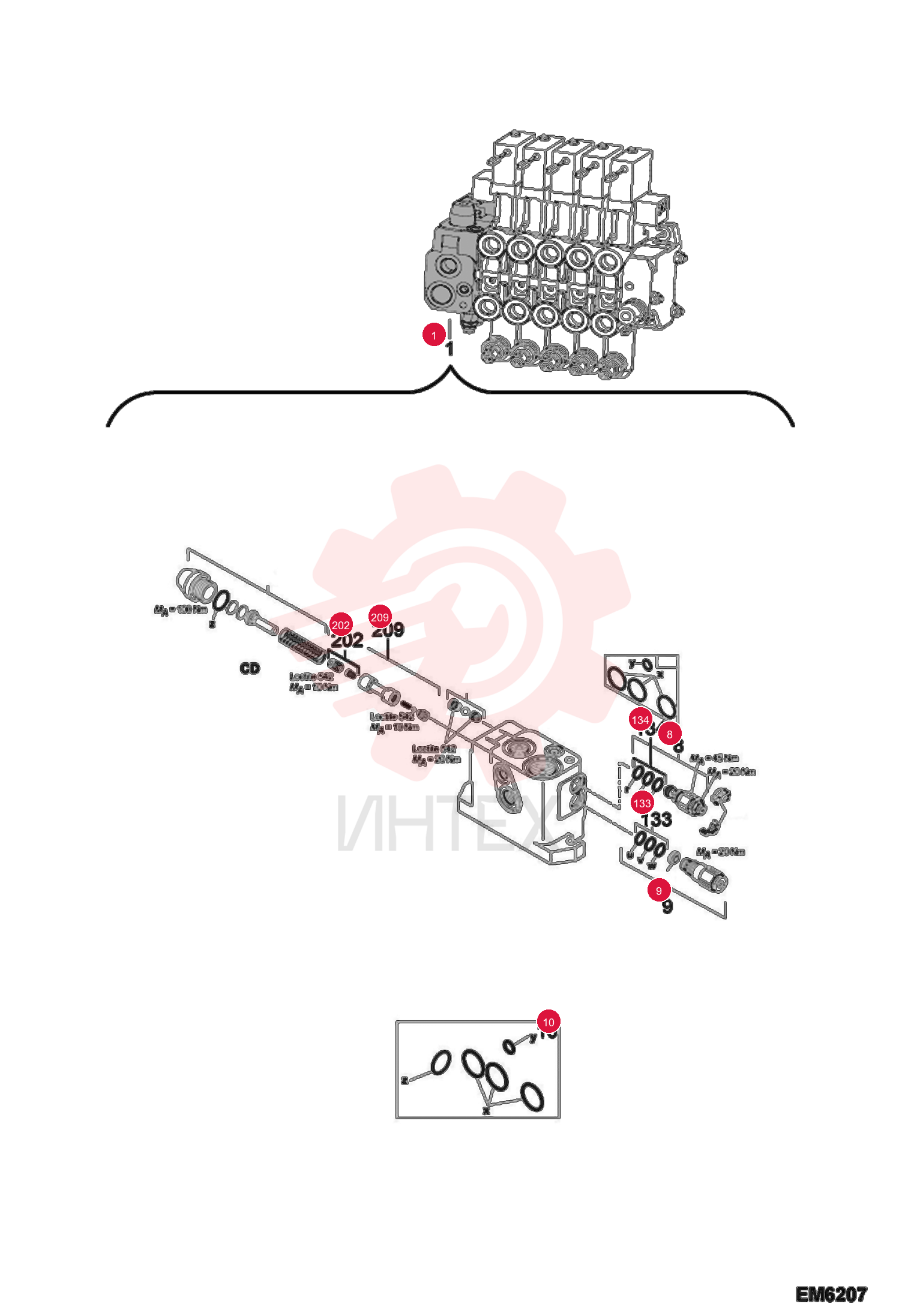 ACTUATOR, ELECTRO-HYDRAULIC 7021392
