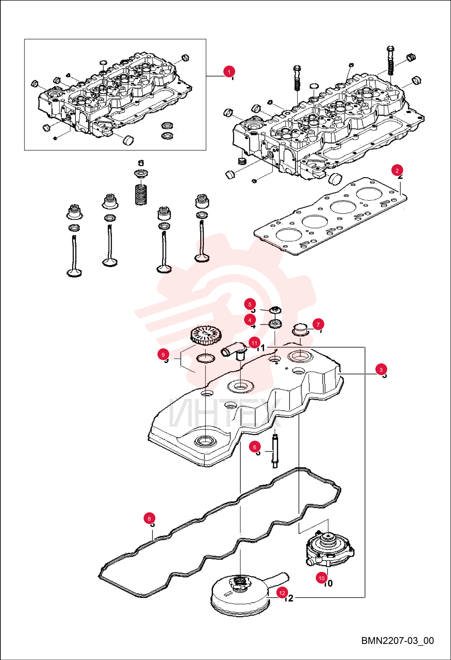 CYLINDER HEAD 7279488