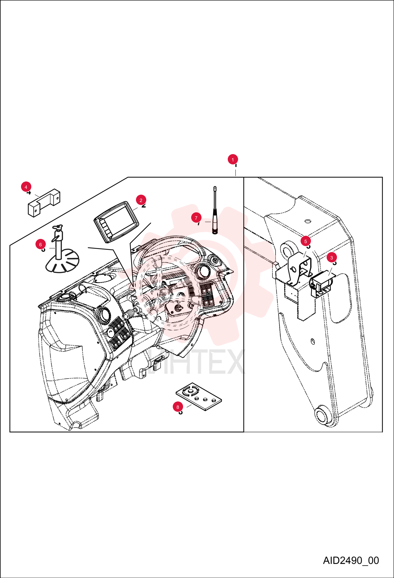 KIT TRACTORCAM CAMERA 7307333 (2)
