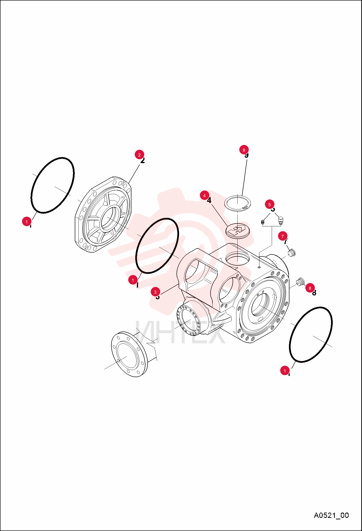 O-RING 7020073 (3)