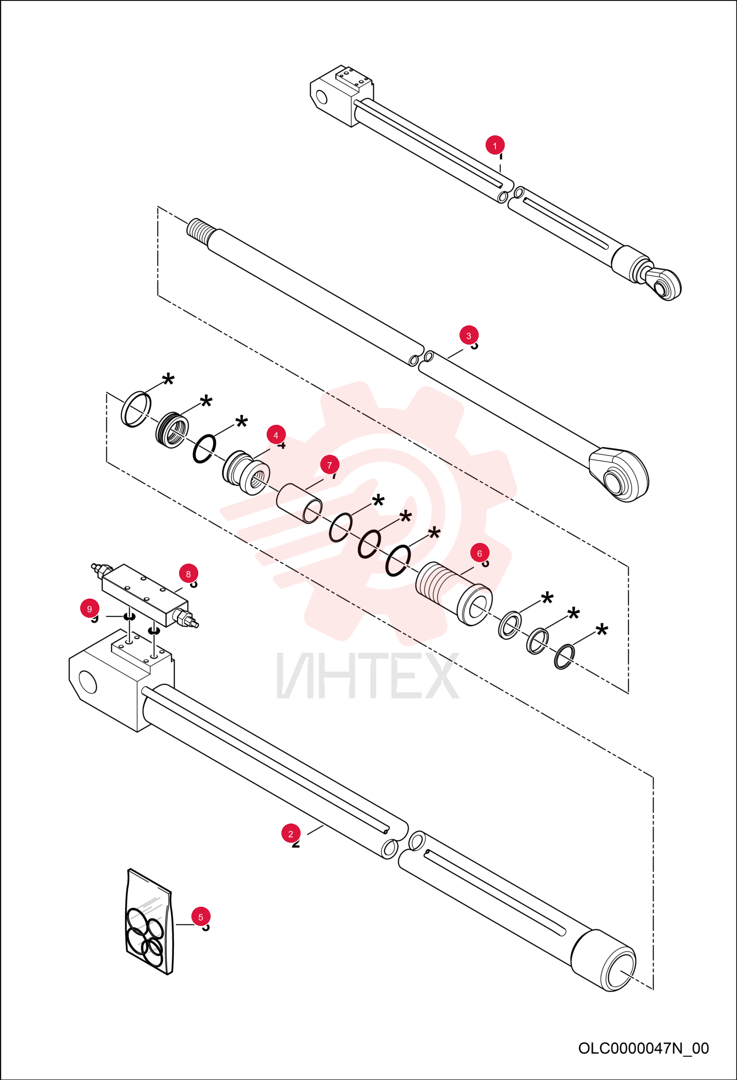 STABILIZERS CYLINDER 7279390 (1)