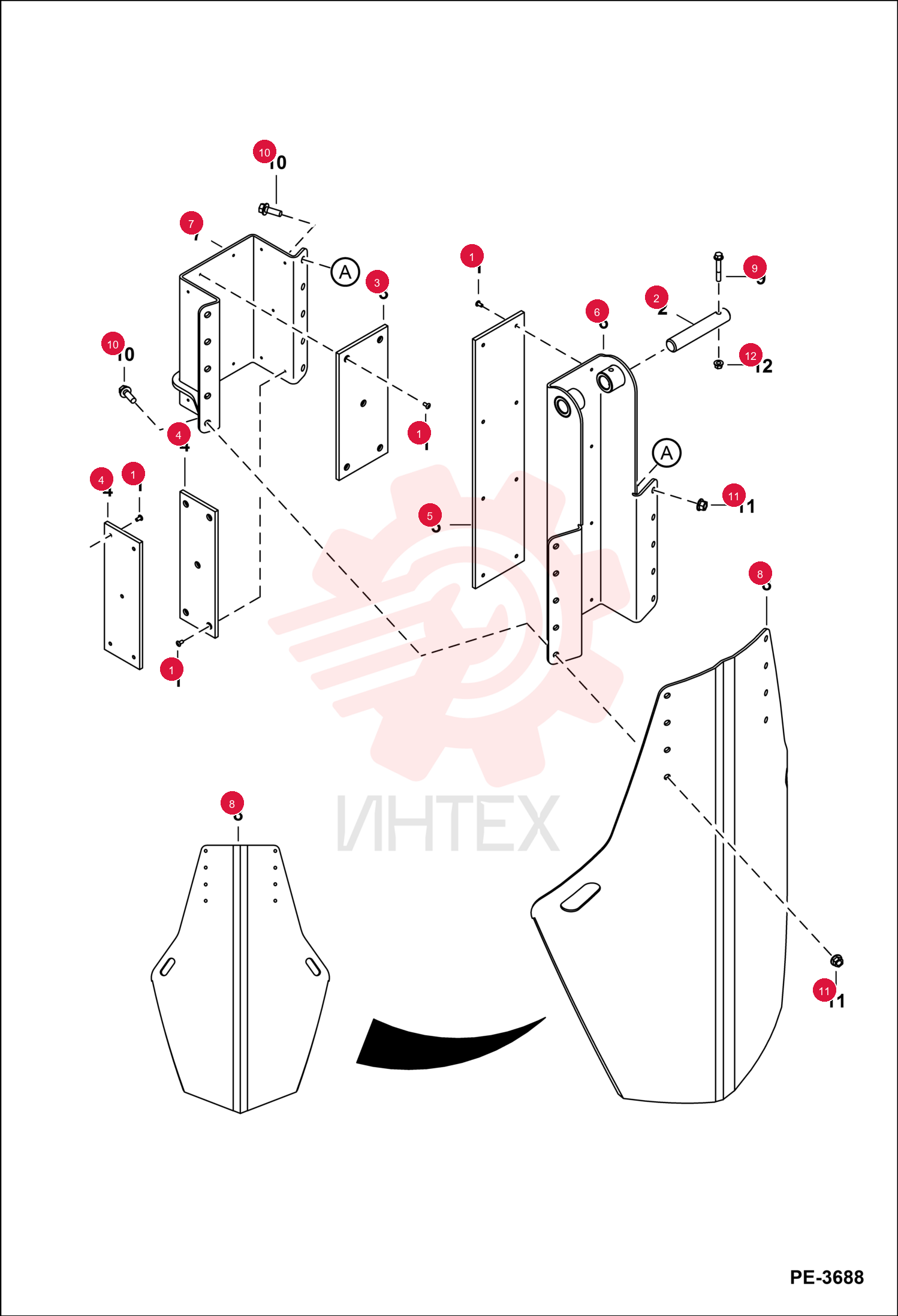 BOLT,TRUSS HD 6680159 (6)
