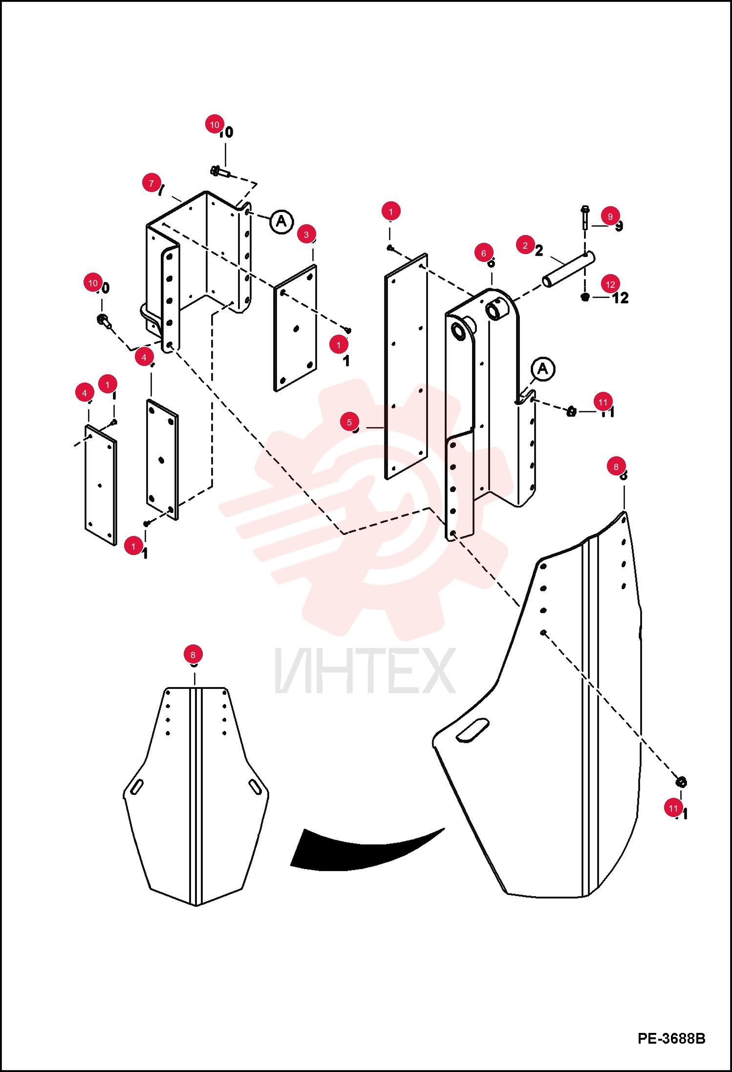 BOLT,TRUSS HD 6680159 (10)