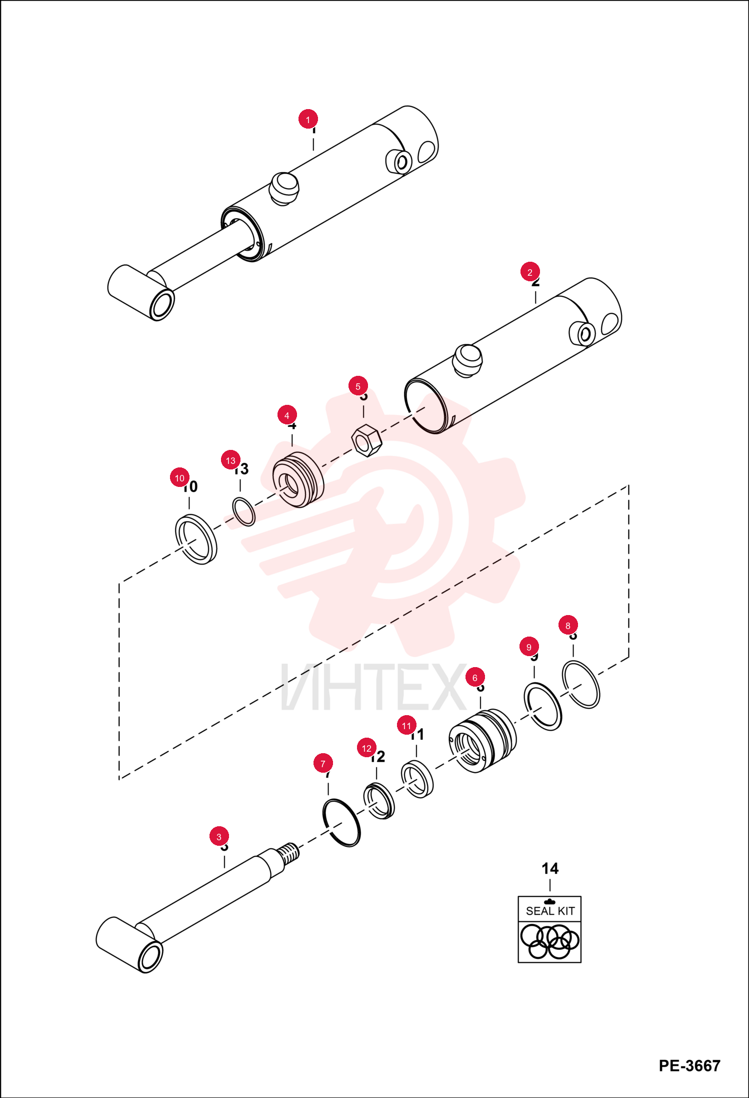 CYLINDER, GATE 6693044