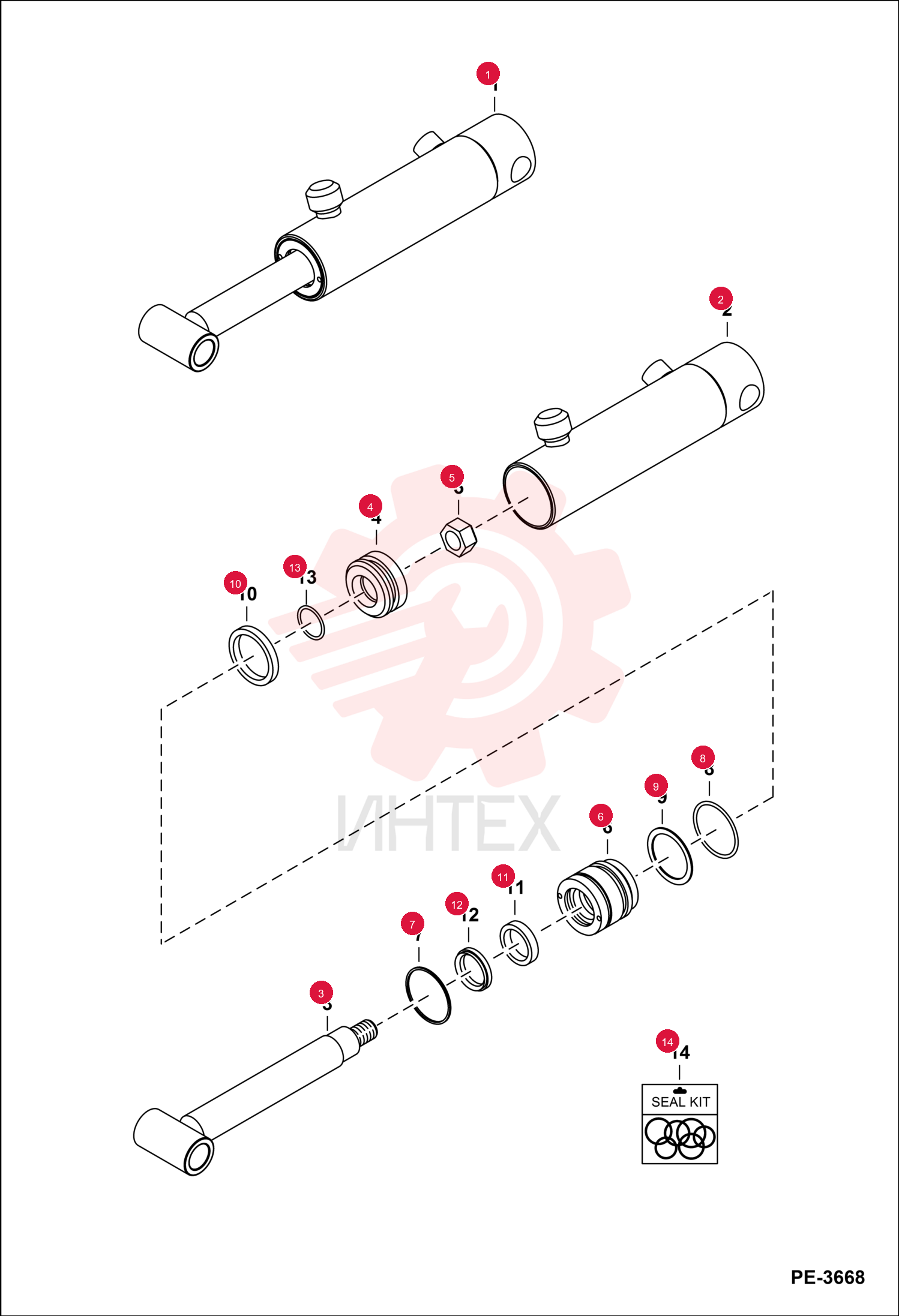 CYLINDER, GATE 6693502