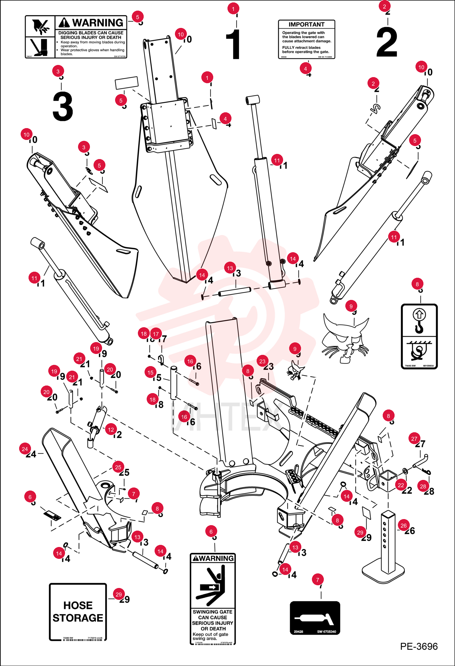 DECAL, FUSE RELAY 6719804 (5)