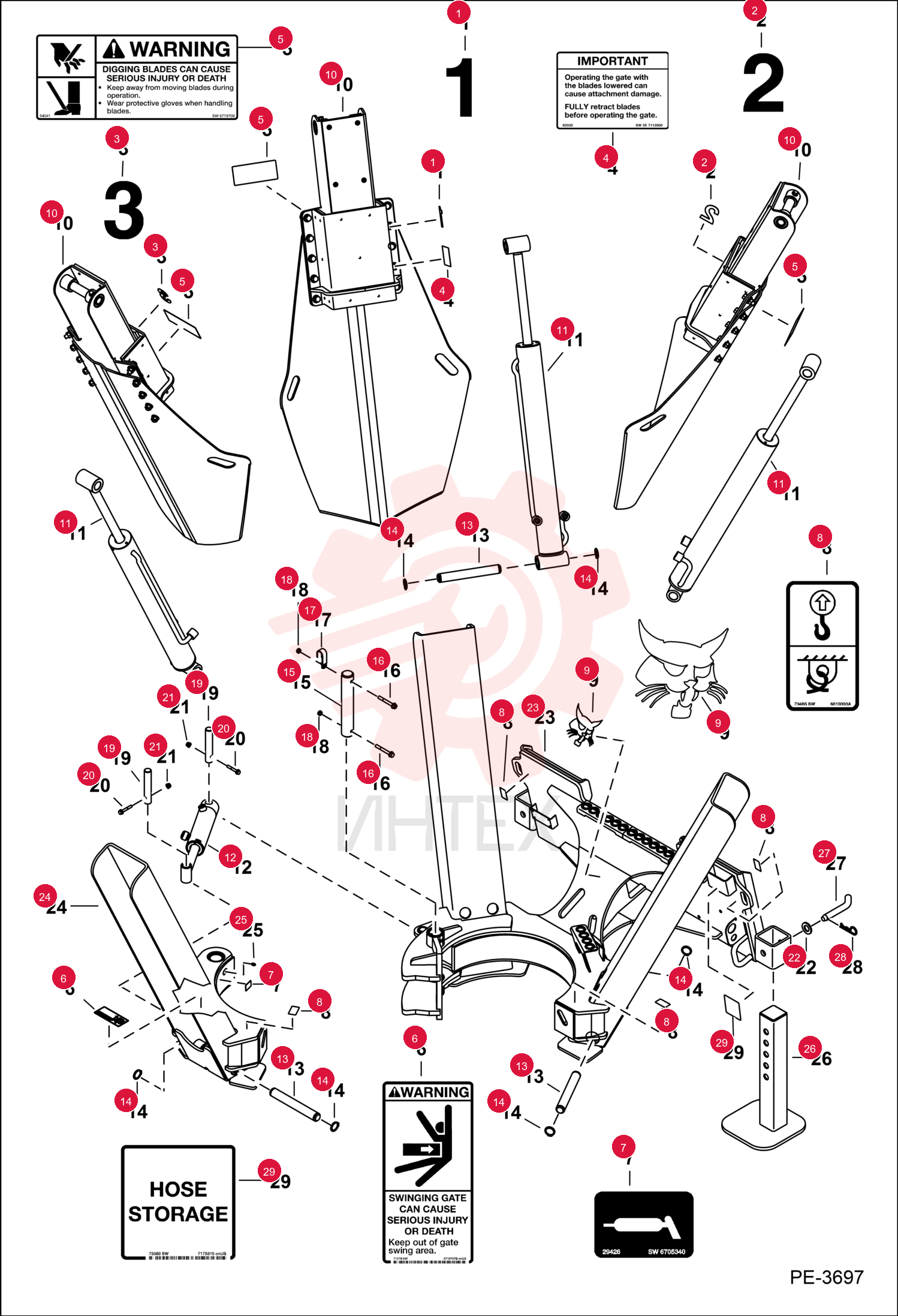 DECAL, FUSE RELAY 6719804 (7)