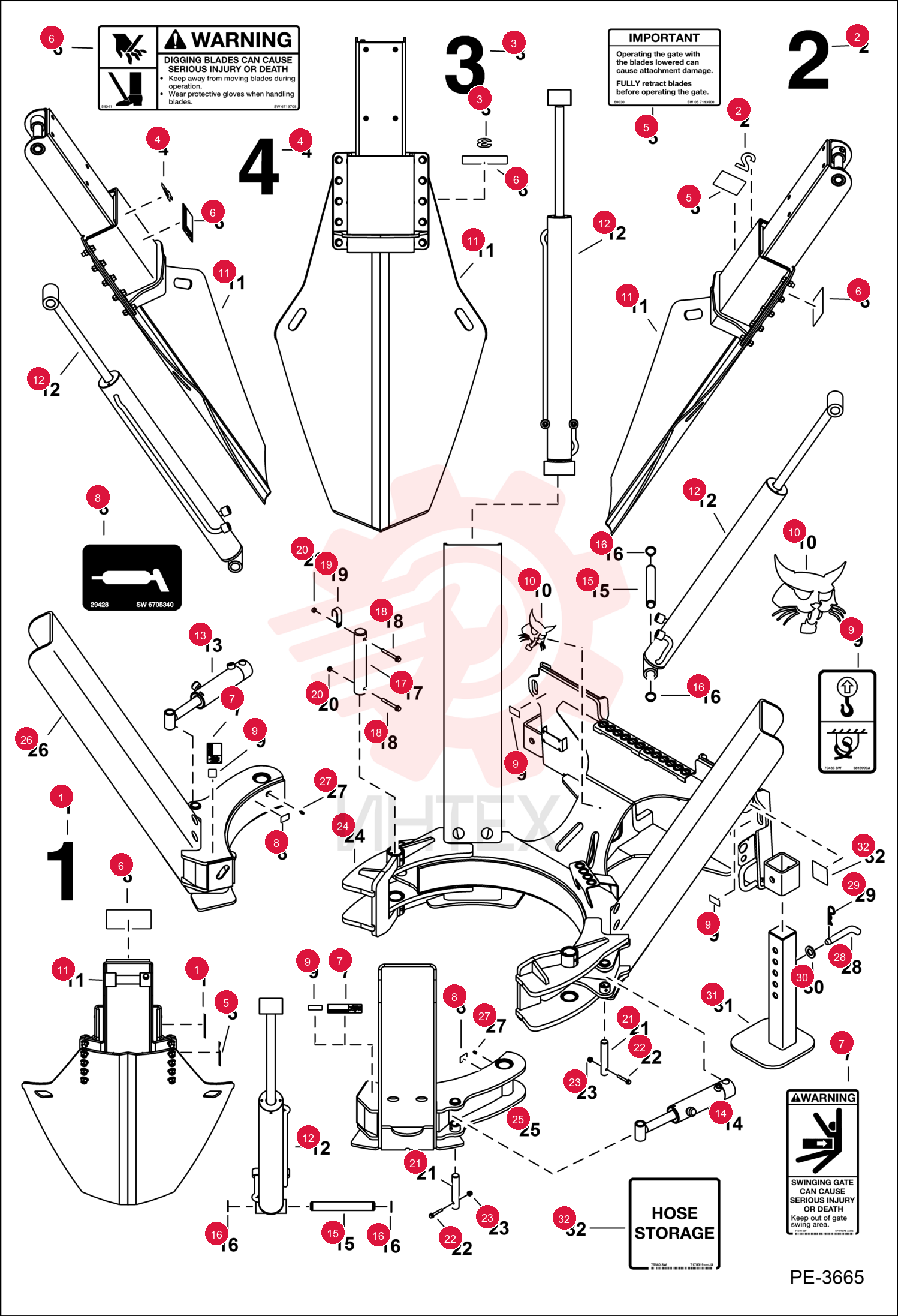 DECAL, FUSE RELAY 6719804 (9)